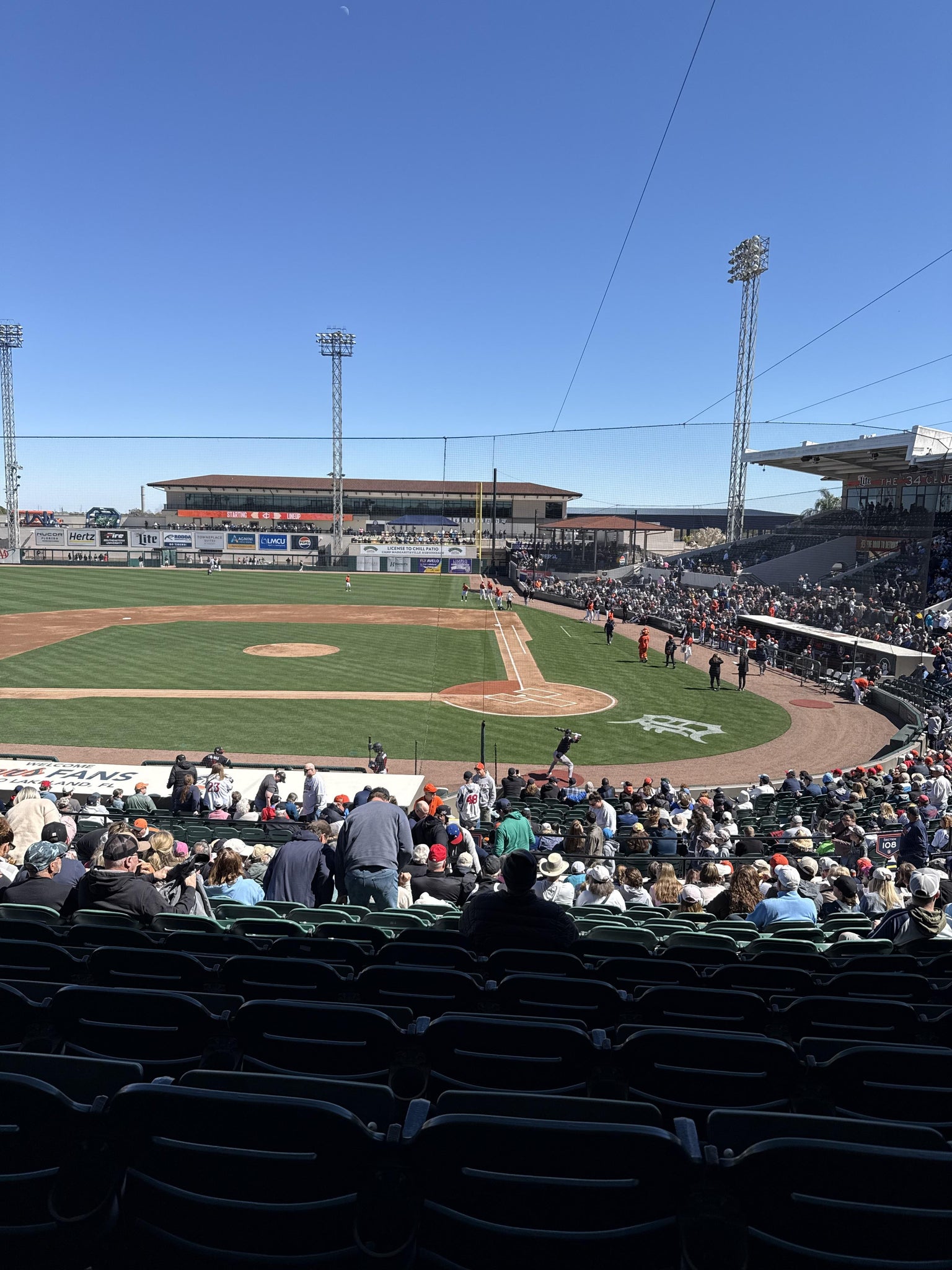 Real Fan View taken from Section 209 at Publix Field at Joker Marchant Stadium by Gayle A
