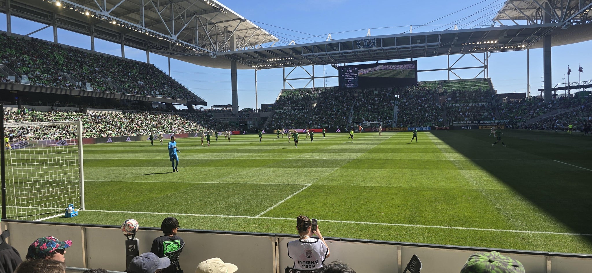 Real Fan View taken from Section 122 at Q2 Stadium by Abraham G