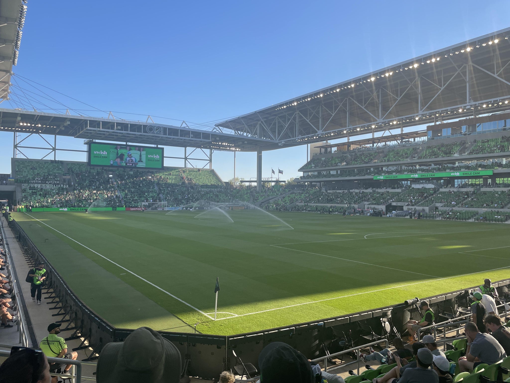 Real Fan View taken from Section 126 at Q2 Stadium by Kelly R
