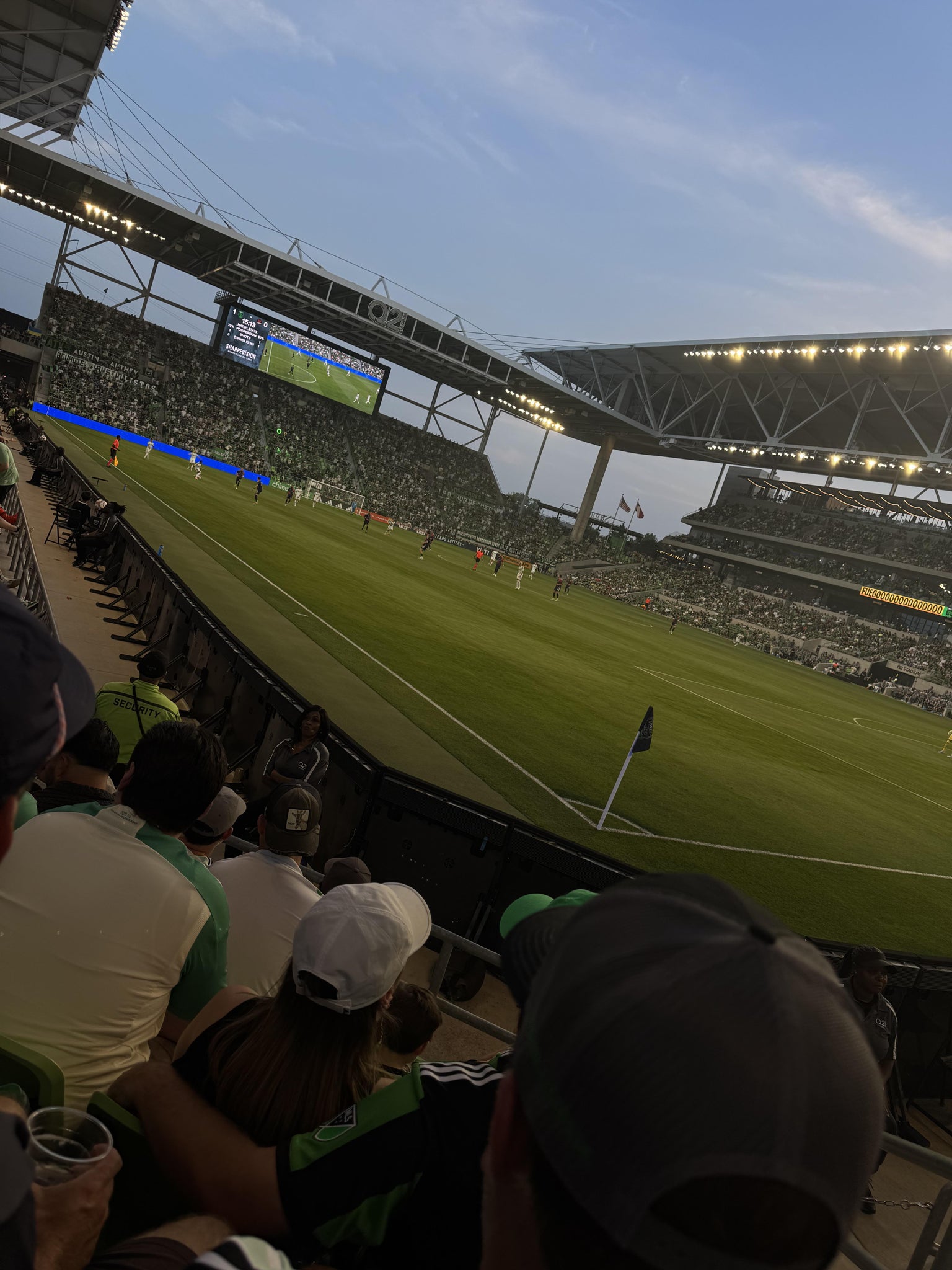 Real Fan View taken from Section 127 at Q2 Stadium by Samuel G