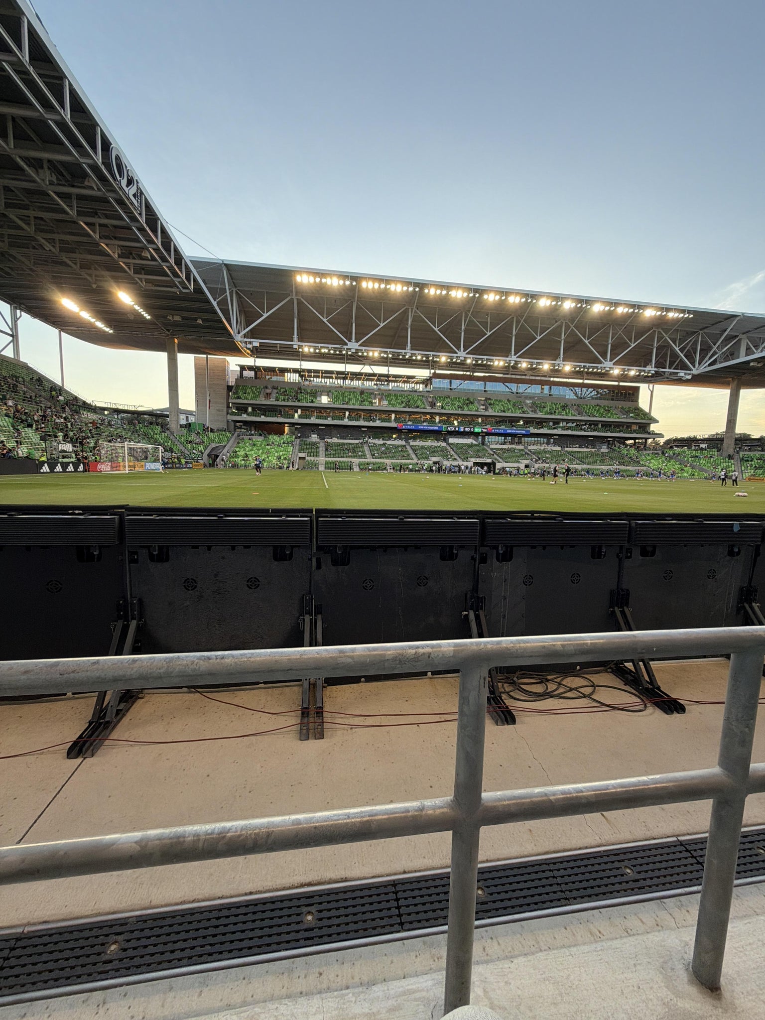 Real Fan View taken from Section 135 at Q2 Stadium by Kevin P