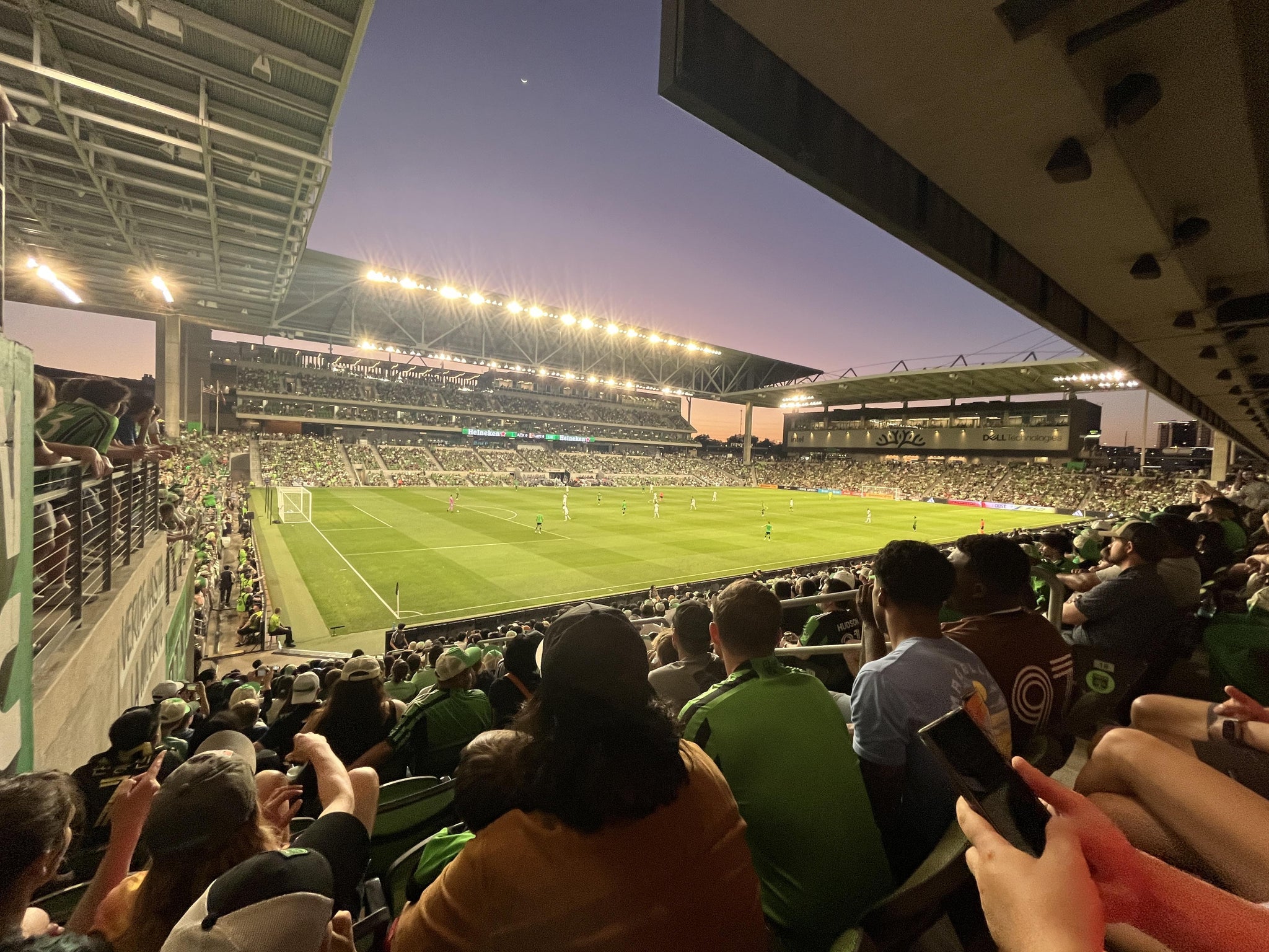 Real Fan View taken from Section 137 at Q2 Stadium by Brady L