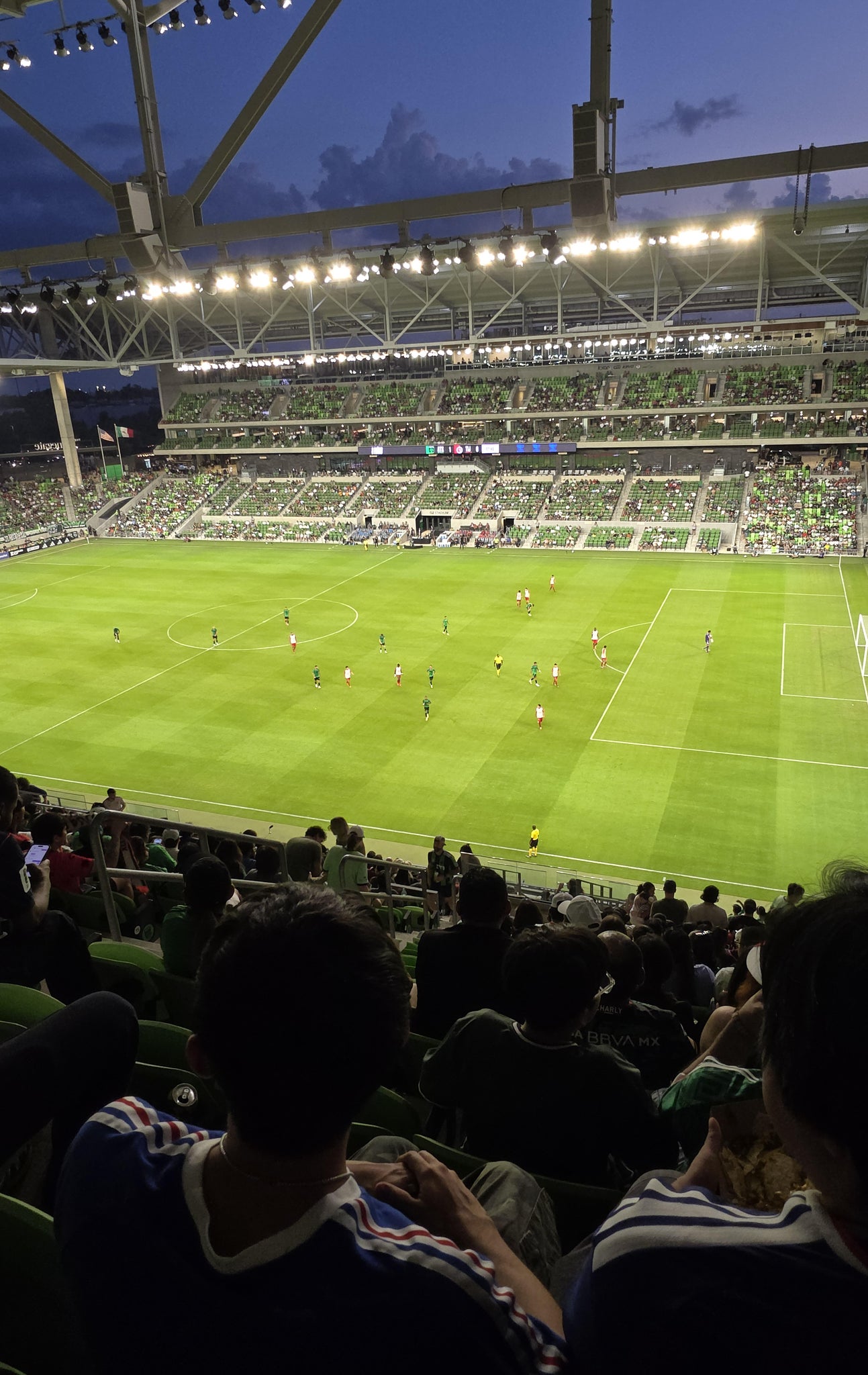 Vue réelle des fans prise de la Section 228 au site Q2 Stadium par Joe P