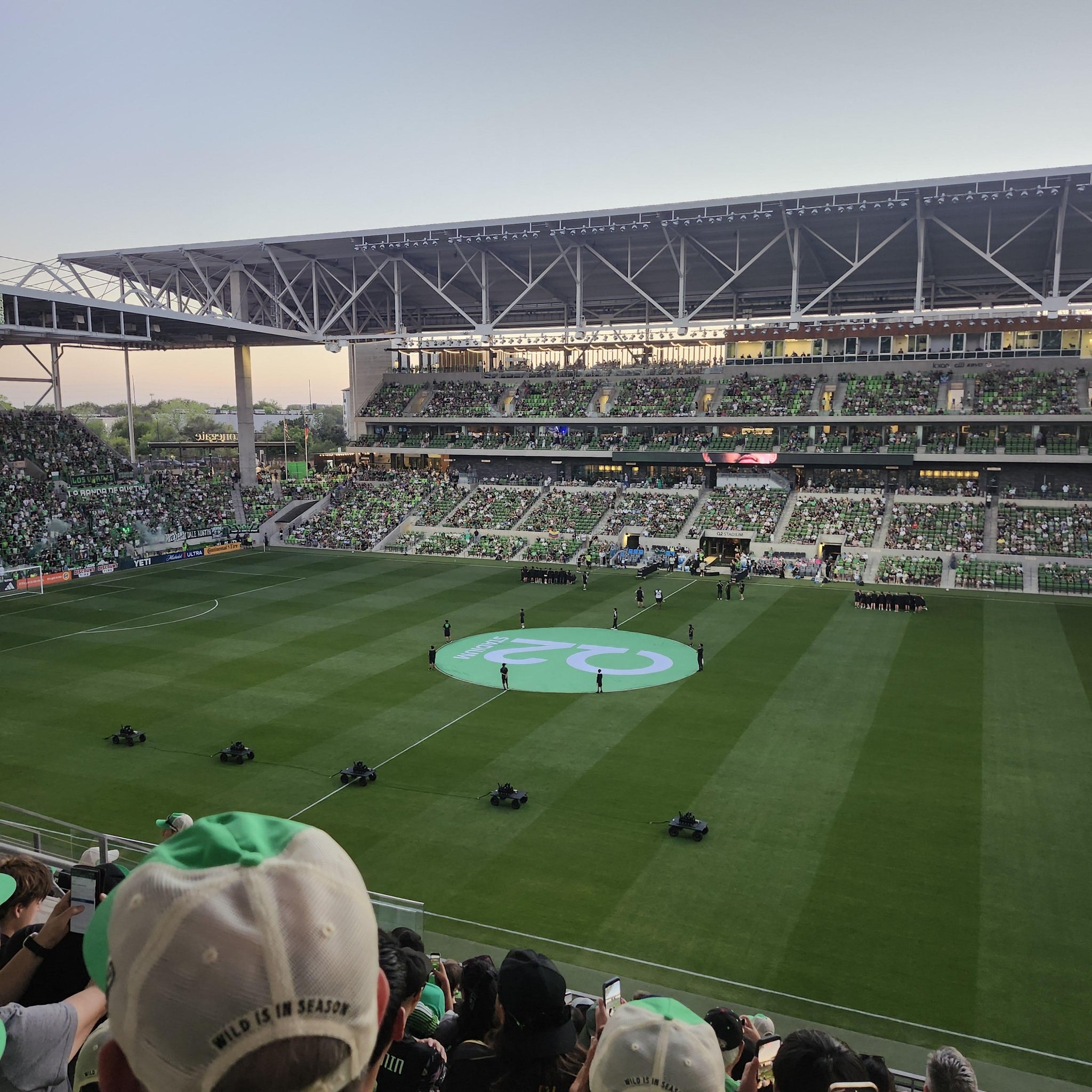 Real Fan View taken from Section 230 at Q2 Stadium by Anonymous User