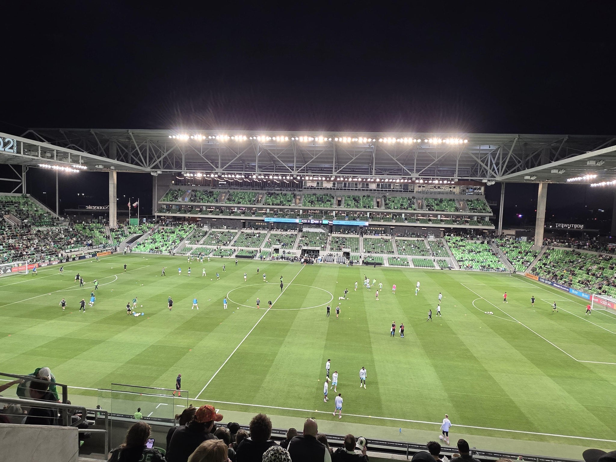 Real Fan View taken from Section 231 at Q2 Stadium by Dan I