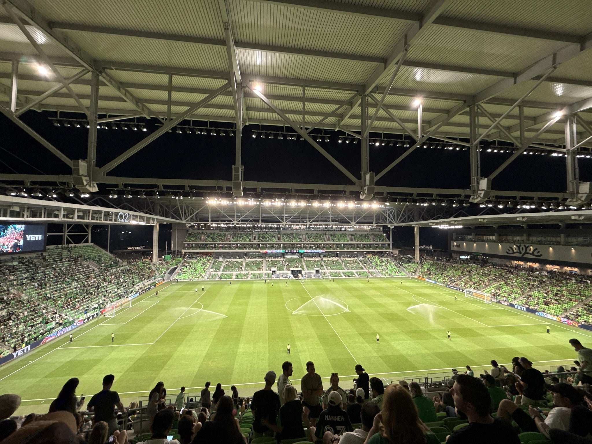 Real Fan View taken from Section 233 at Q2 Stadium by Giacomo R