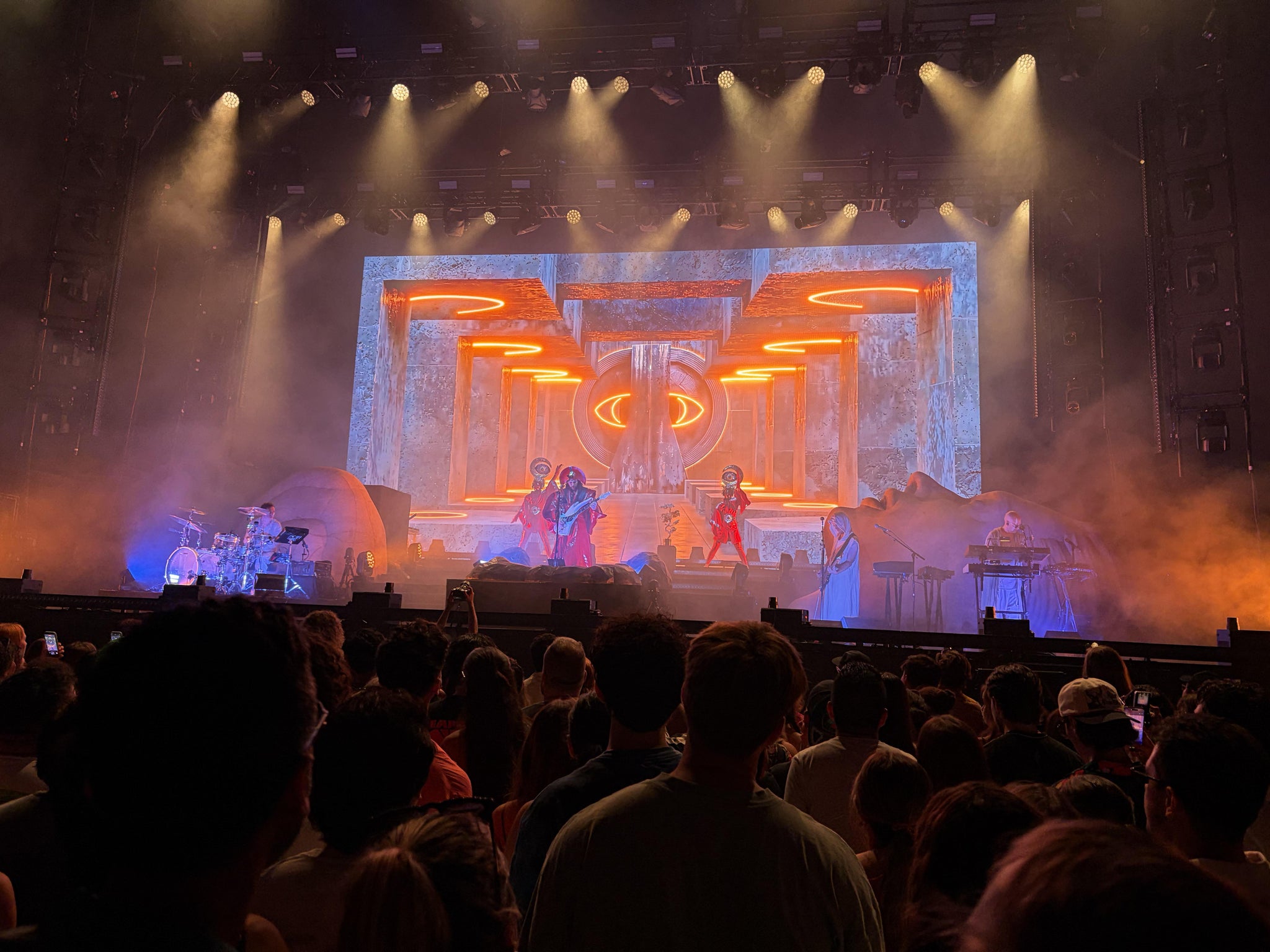Real Fan View taken from GA Floor at RBC Amphitheatre by Chris P