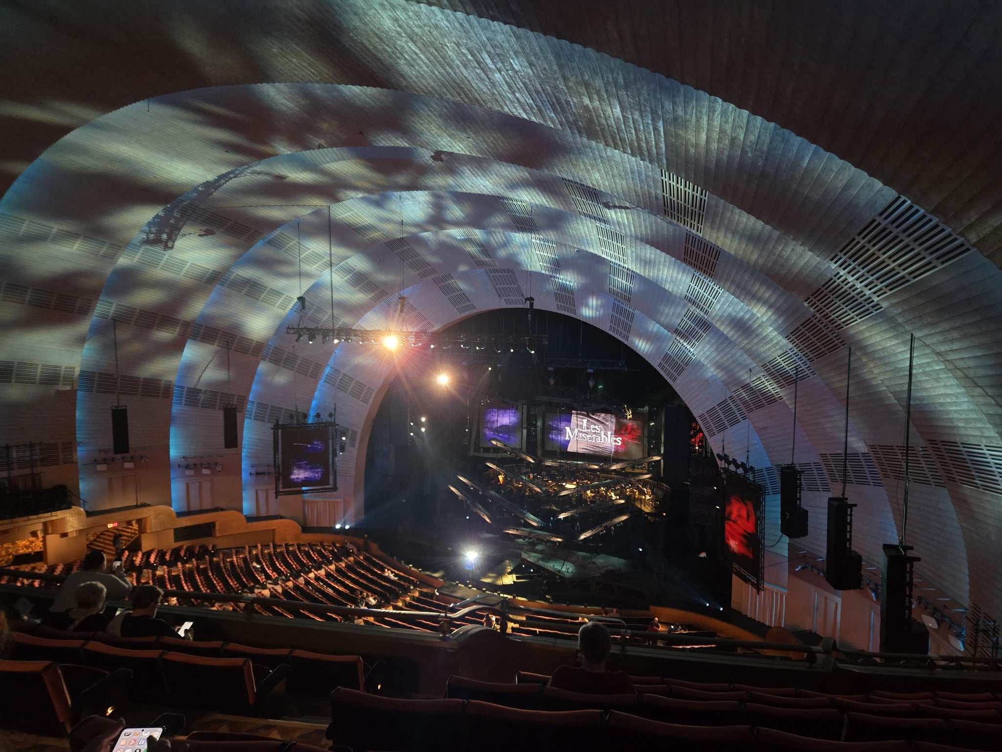 Real Fan View taken from 3 RD Mezzanine 1 at Radio City Music Hall by Brynn R
