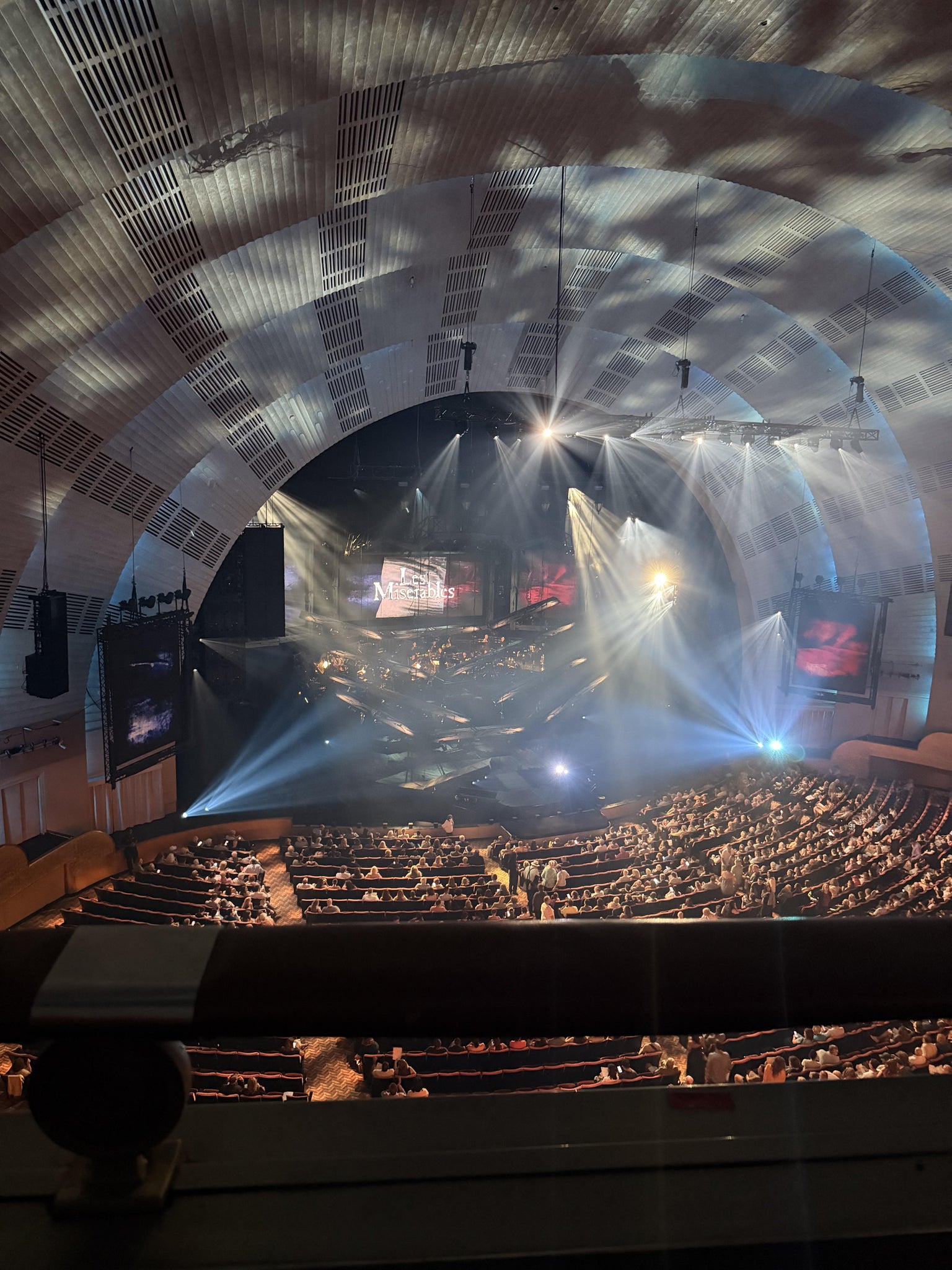 Real Fan View taken from 3 RD Mezzanine 6 at Radio City Music Hall by Mikayla R