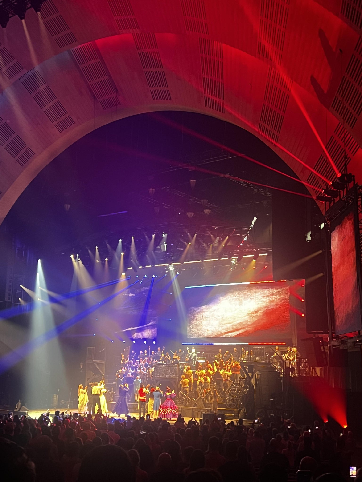 Real Fan View taken from Orchestra 1 at Radio City Music Hall by Kay P