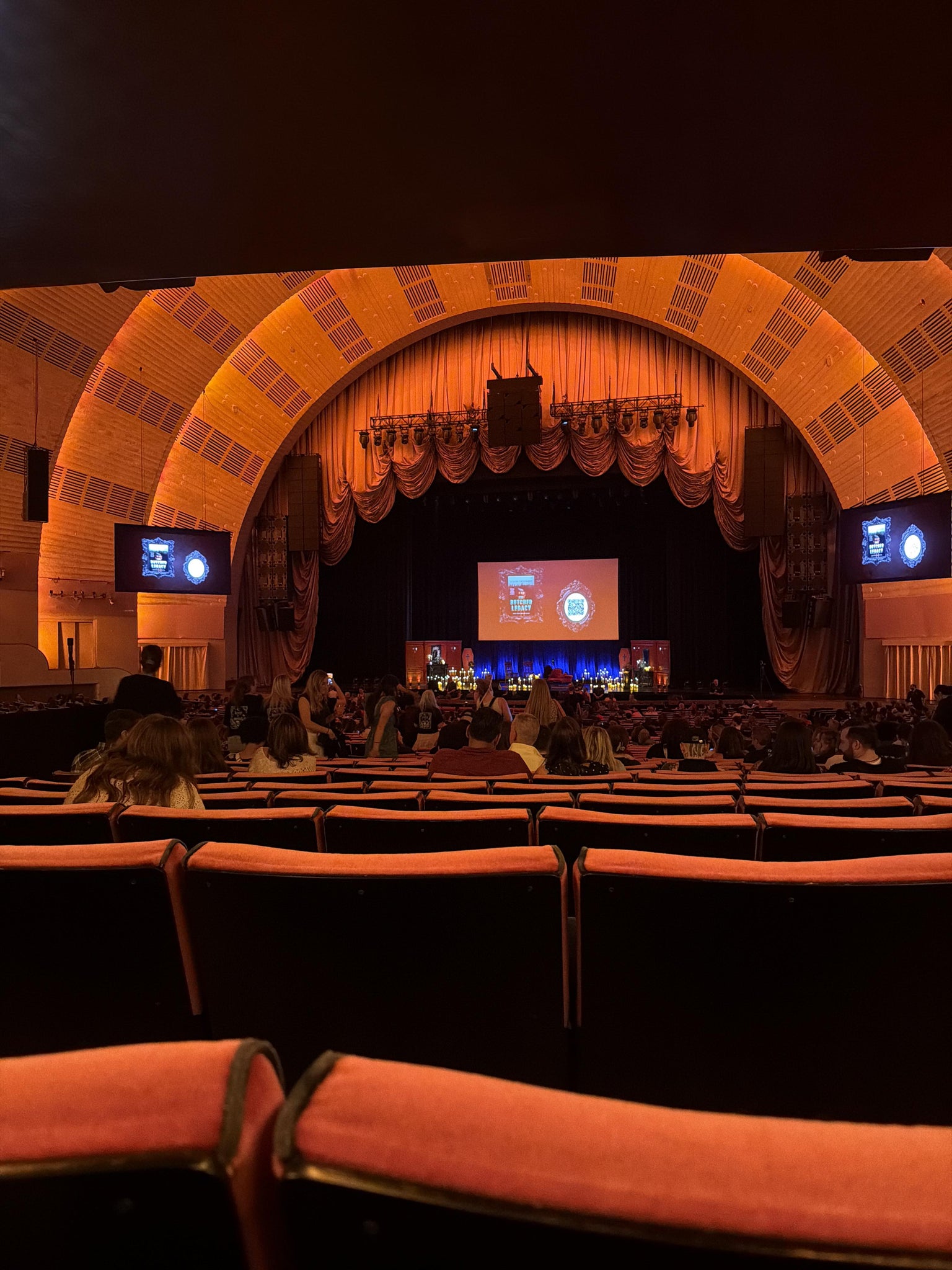 Real Fan View taken from Orchestra 3 at Radio City Music Hall by Mikayla R