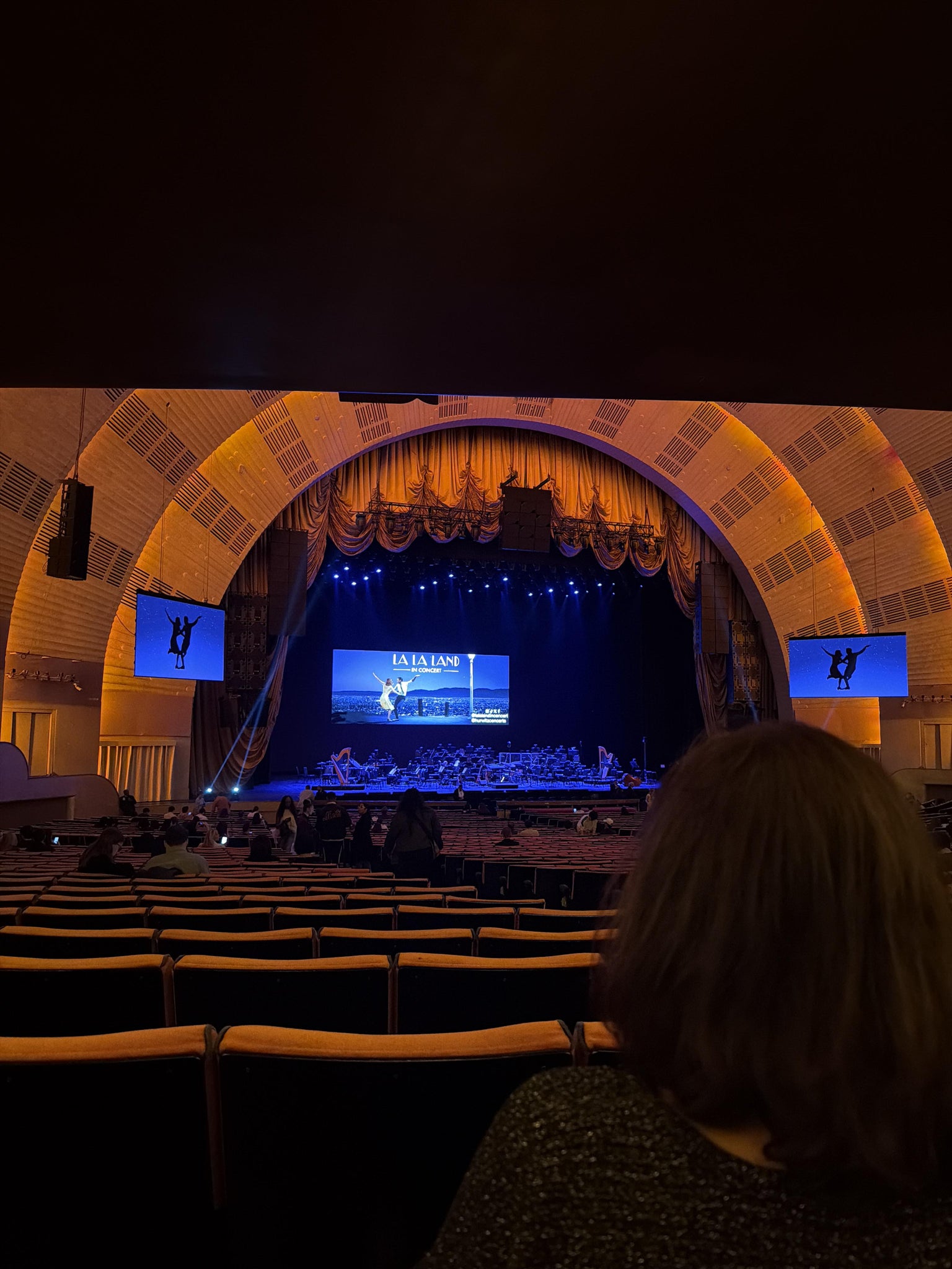 Real Fan View taken from Orchestra 6 at Radio City Music Hall by Mikayla R