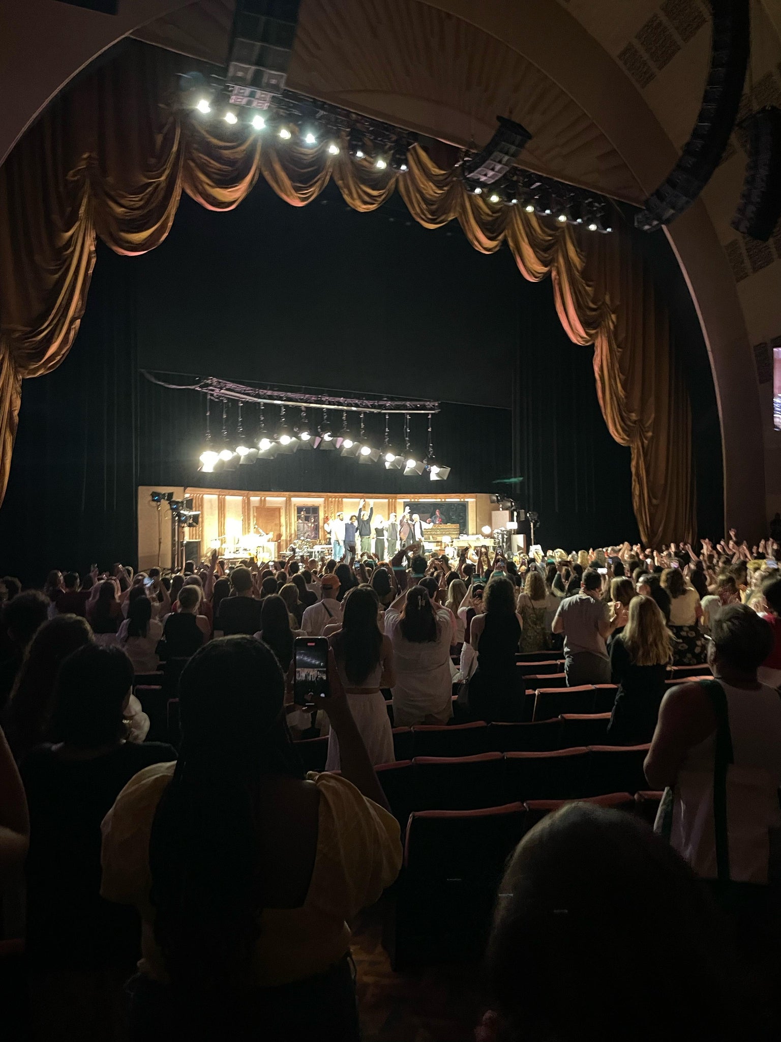 Real Fan View taken from Orchestra 6 at Radio City Music Hall by Nicholas D