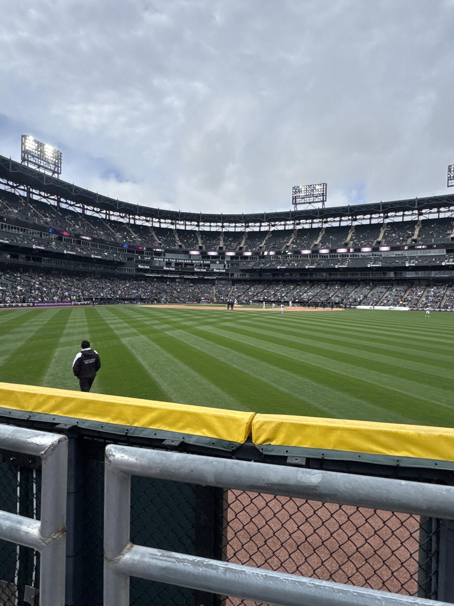 Real Fan View taken from Section 103 at Rate Field by Erik S