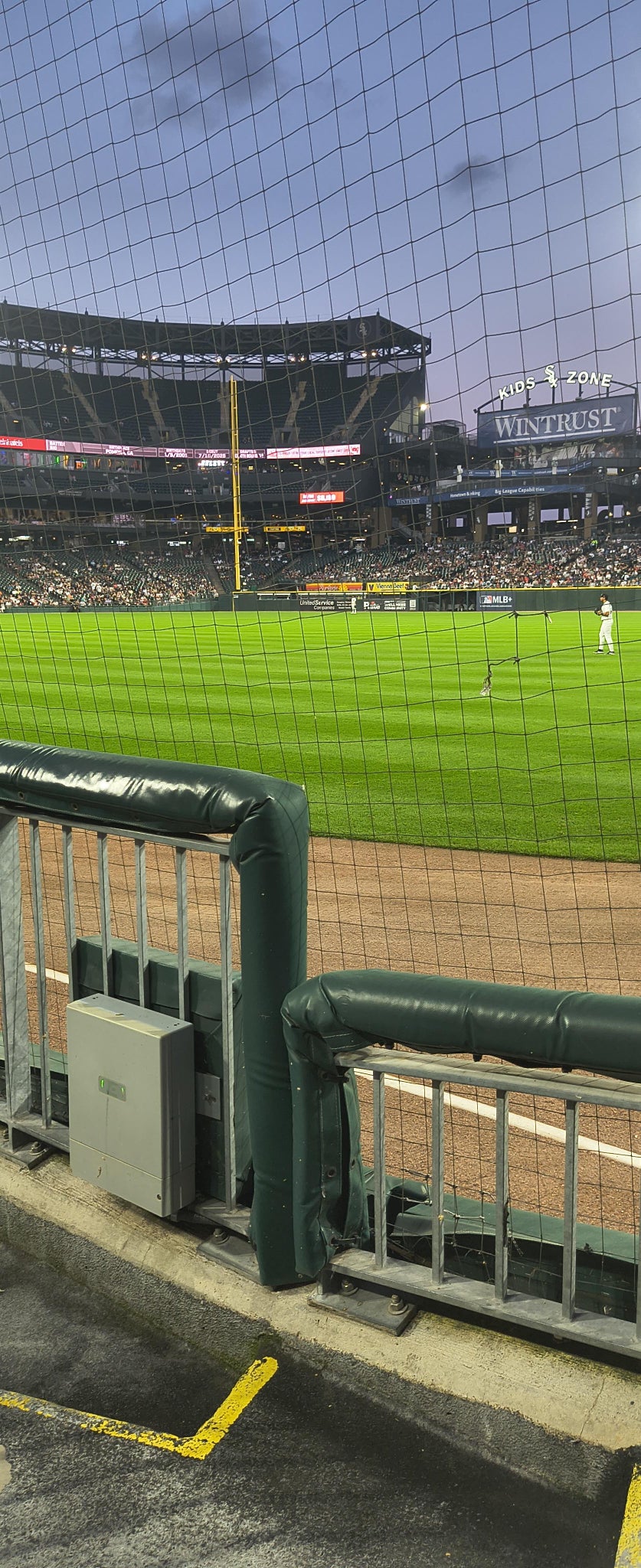 Real Fan View taken from Section 110 at Rate Field by Laura B