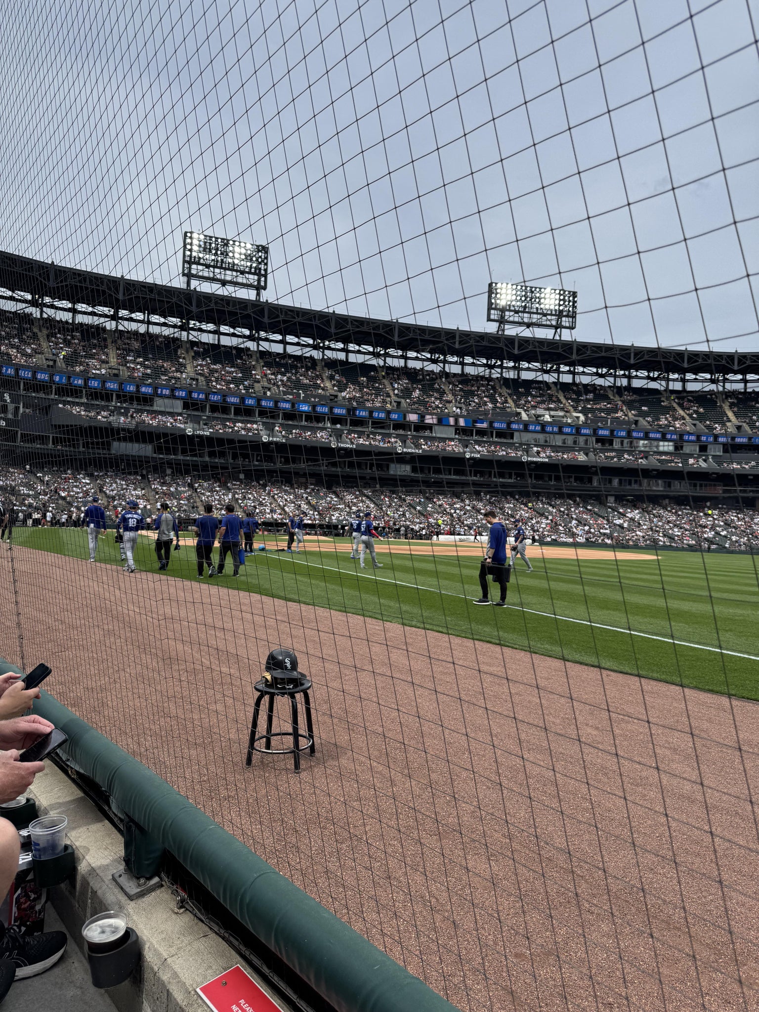 Real Fan View taken from Section 115 at Rate Field by Cam C