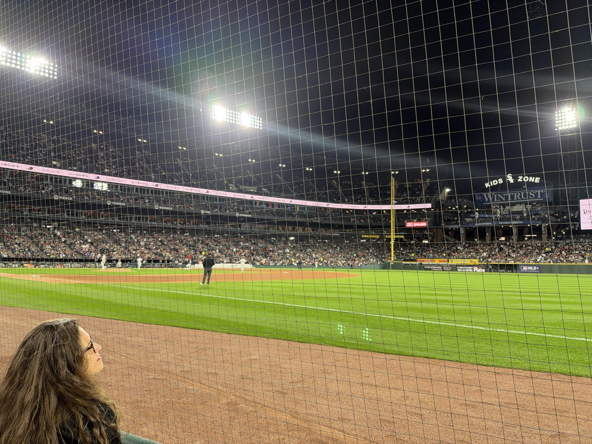 Real Fan View taken from Section 117 at Rate Field by Jeremy H