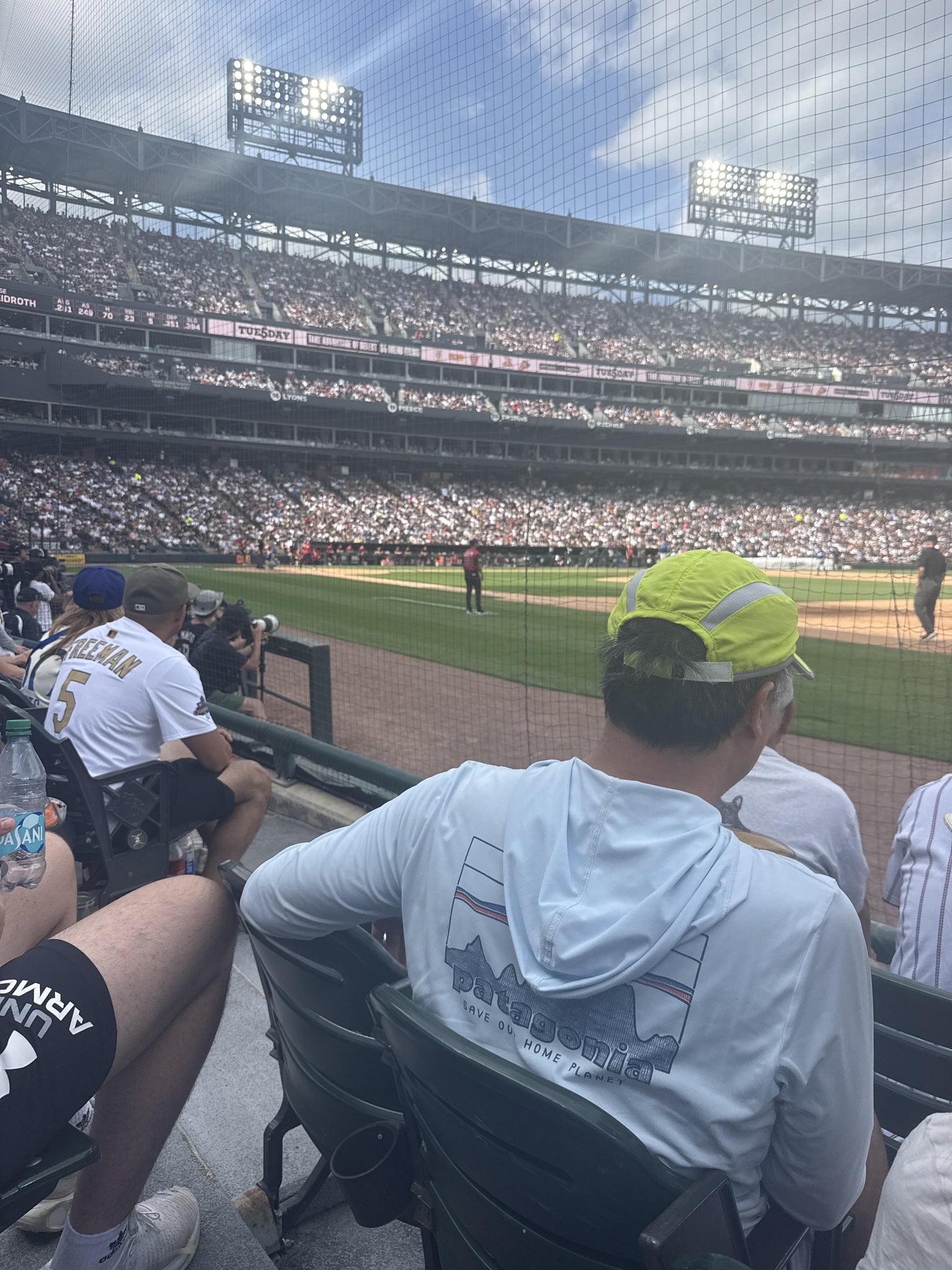 Real Fan View taken from Section 120 at Rate Field by Alisa C