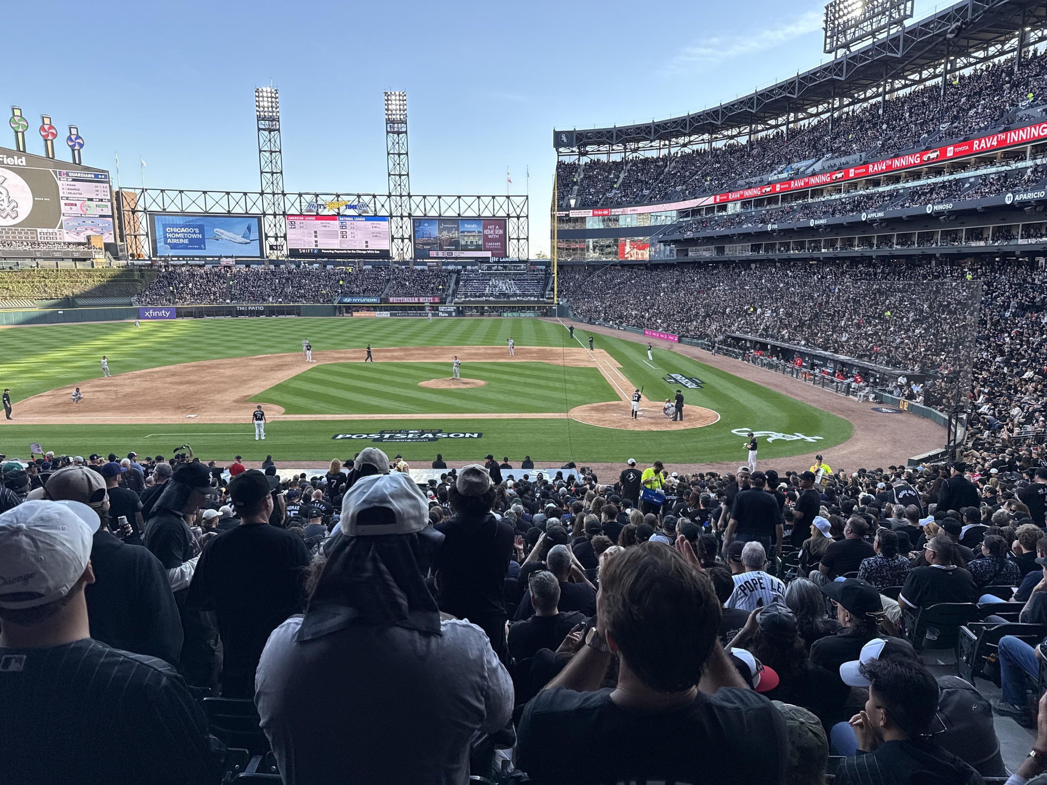 Real Fan View taken from Section 137 at Rate Field by Wendy R