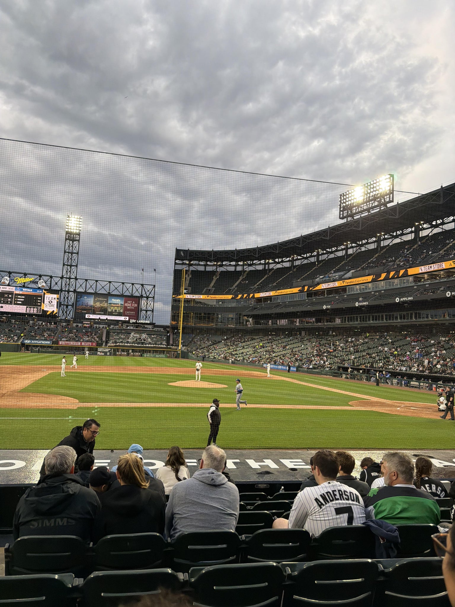 Real Fan View taken from Section 139 at Rate Field by Imer S