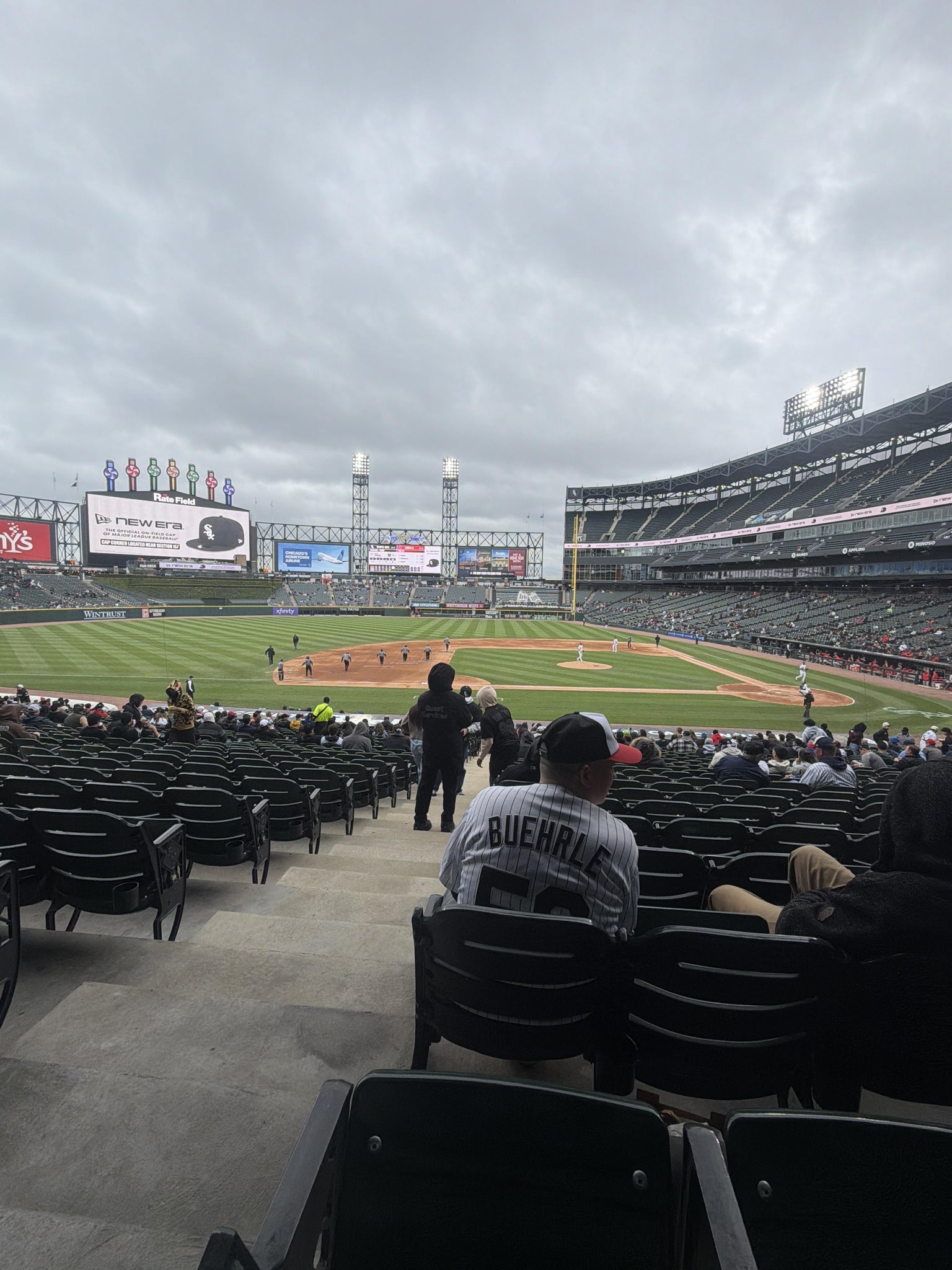 Real Fan View taken from Section 139 at Rate Field by Sergio A