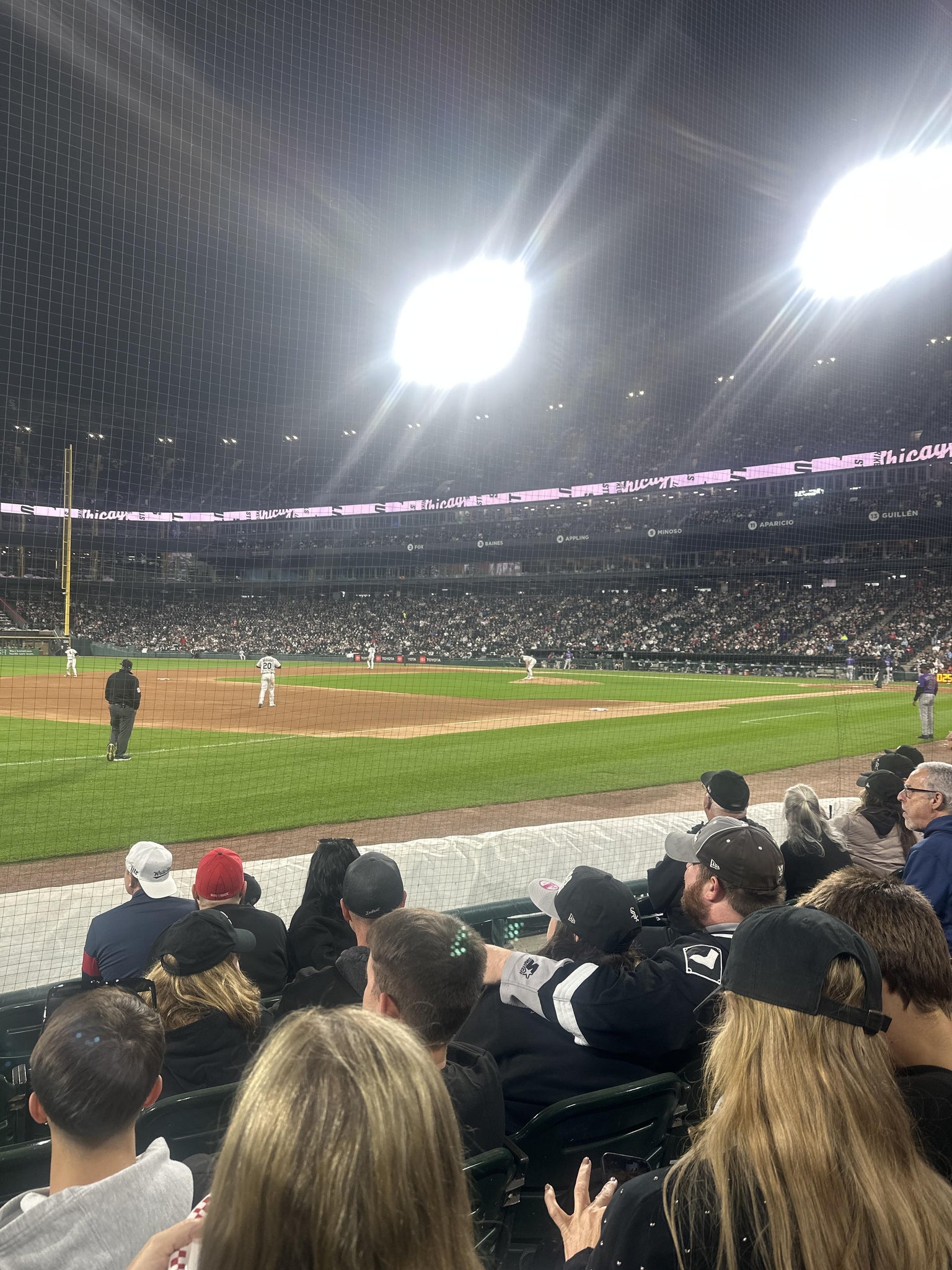 Real Fan View taken from Section 145 at Rate Field by Manav S