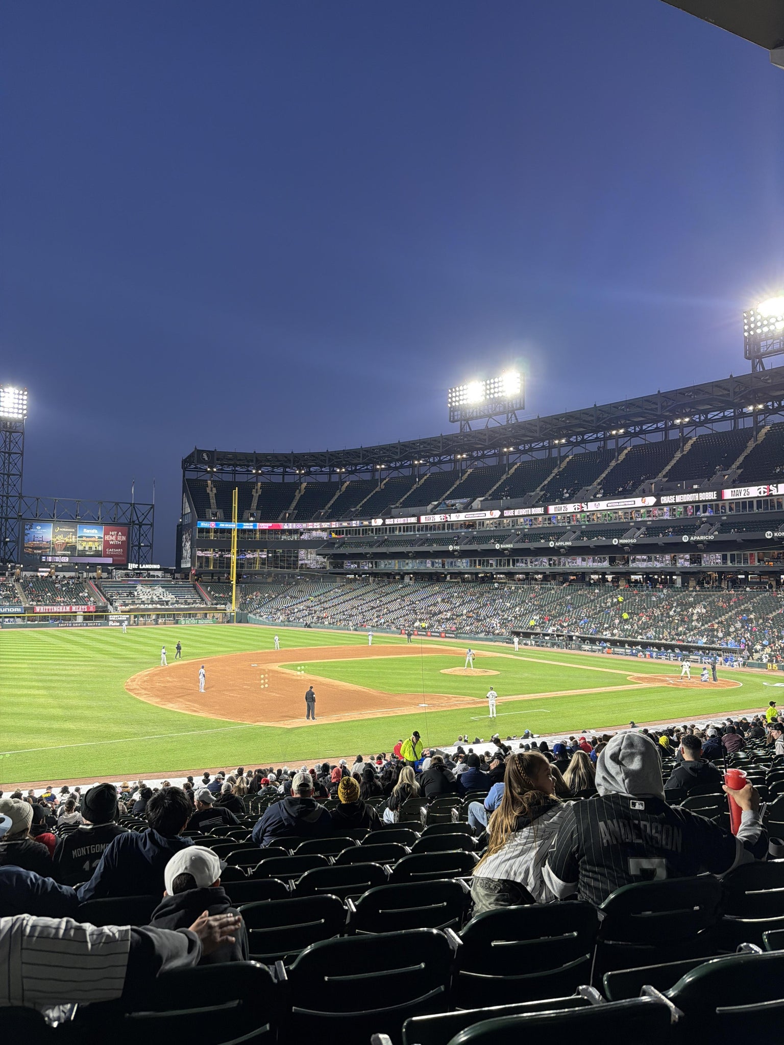 Real Fan View taken from Section 146 at Rate Field by Julian T