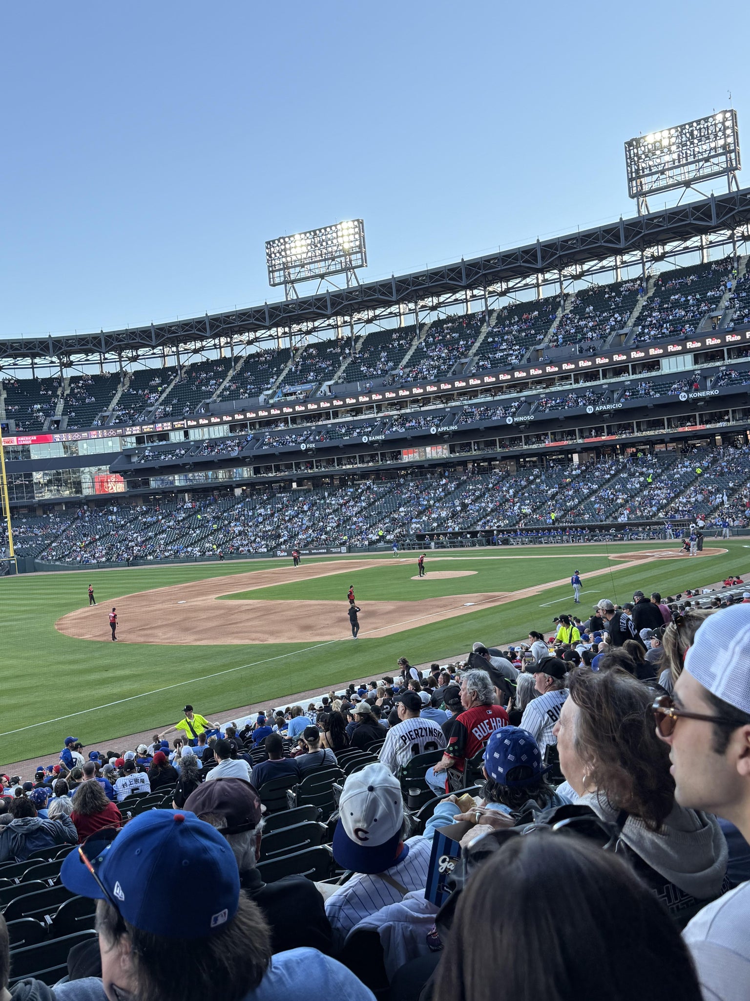 Real Fan View taken from Section 148 at Rate Field by Maricela A