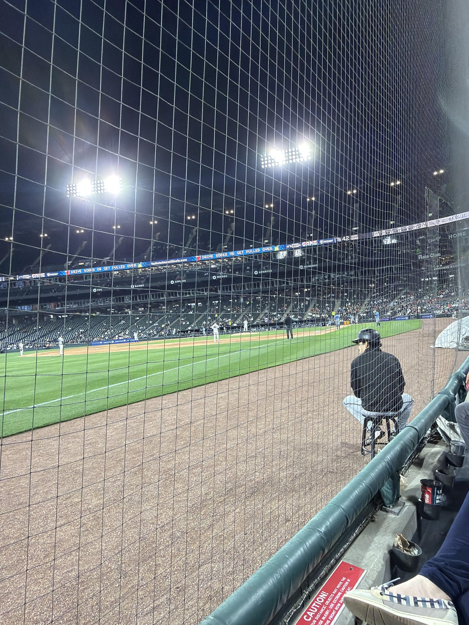 Real Fan View taken from Section 149 at Rate Field by Lee E