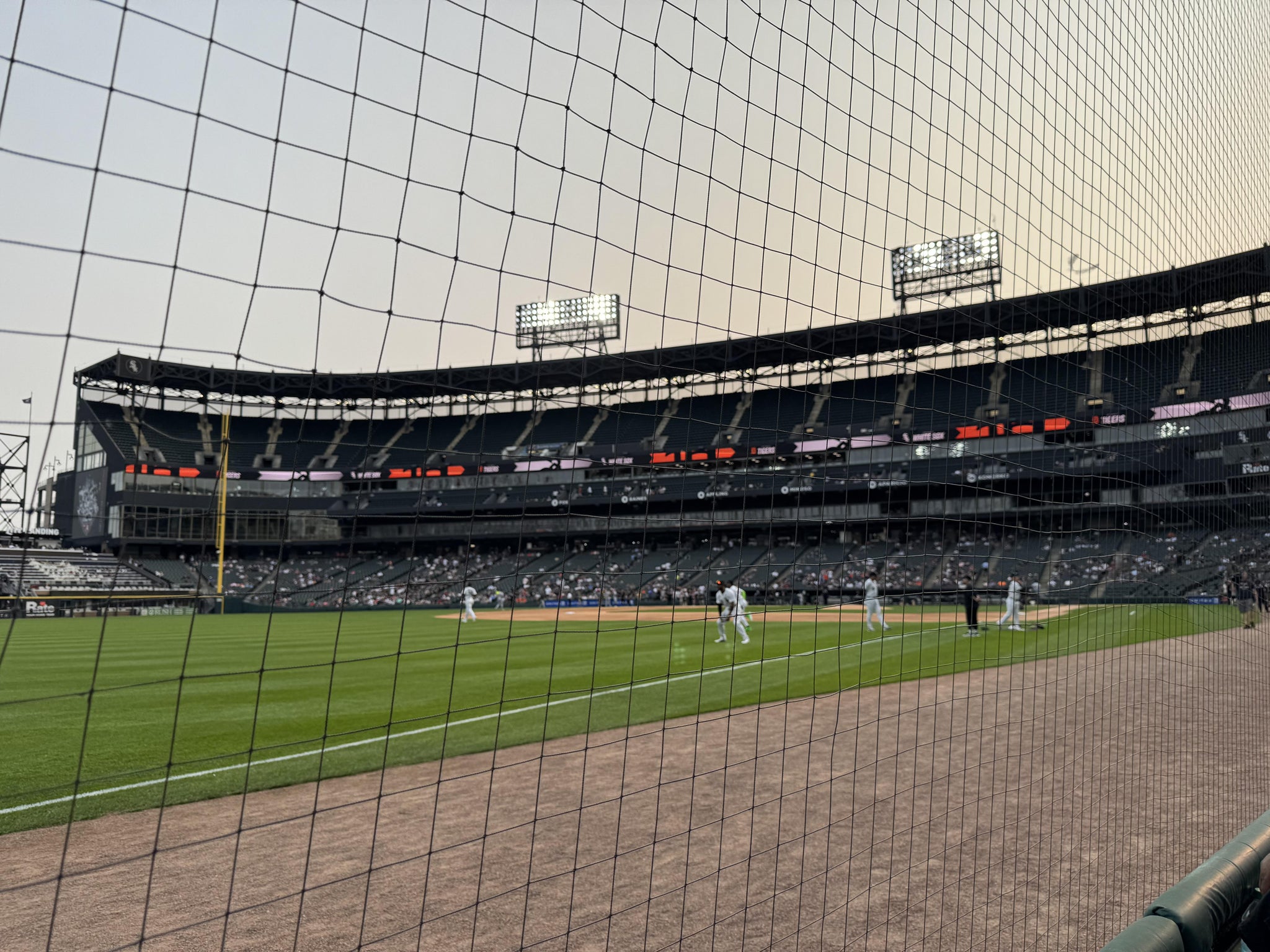 Real Fan View taken from Section 150 at Rate Field by Lawrence R