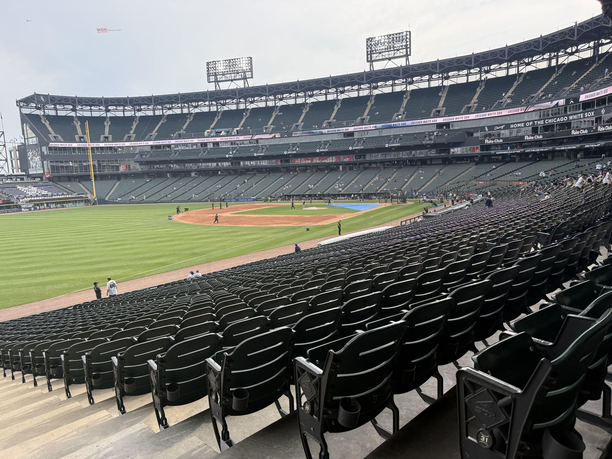 Real Fan View taken from Section 152 at Rate Field by Josh G