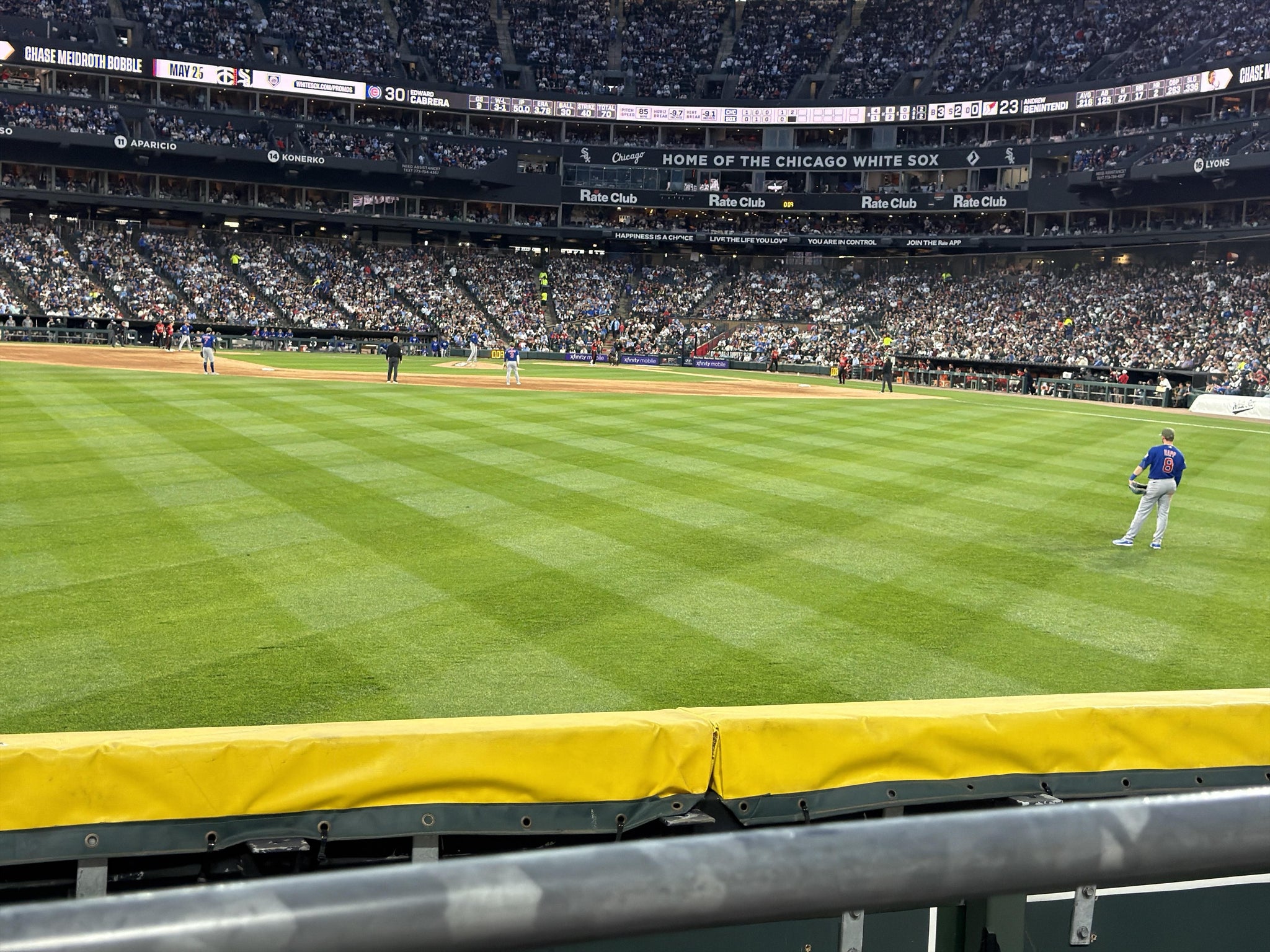 Real Fan View taken from Section 160 at Rate Field by Kevin S