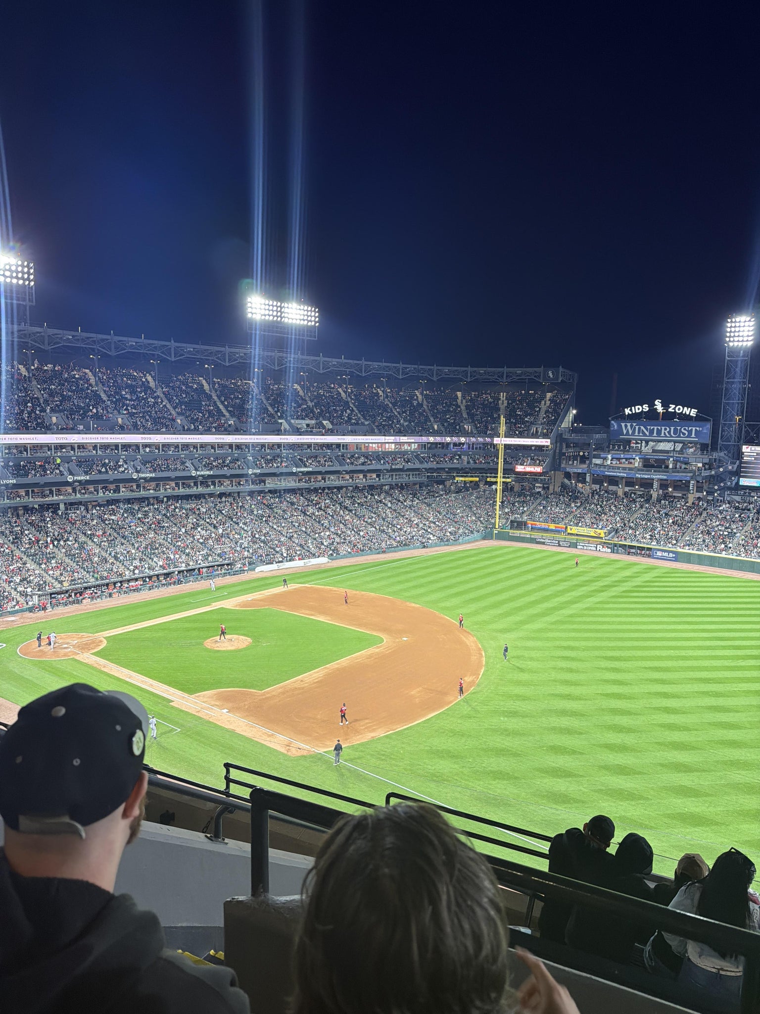 Real Fan View taken from Section 516 at Rate Field by Anonymous User