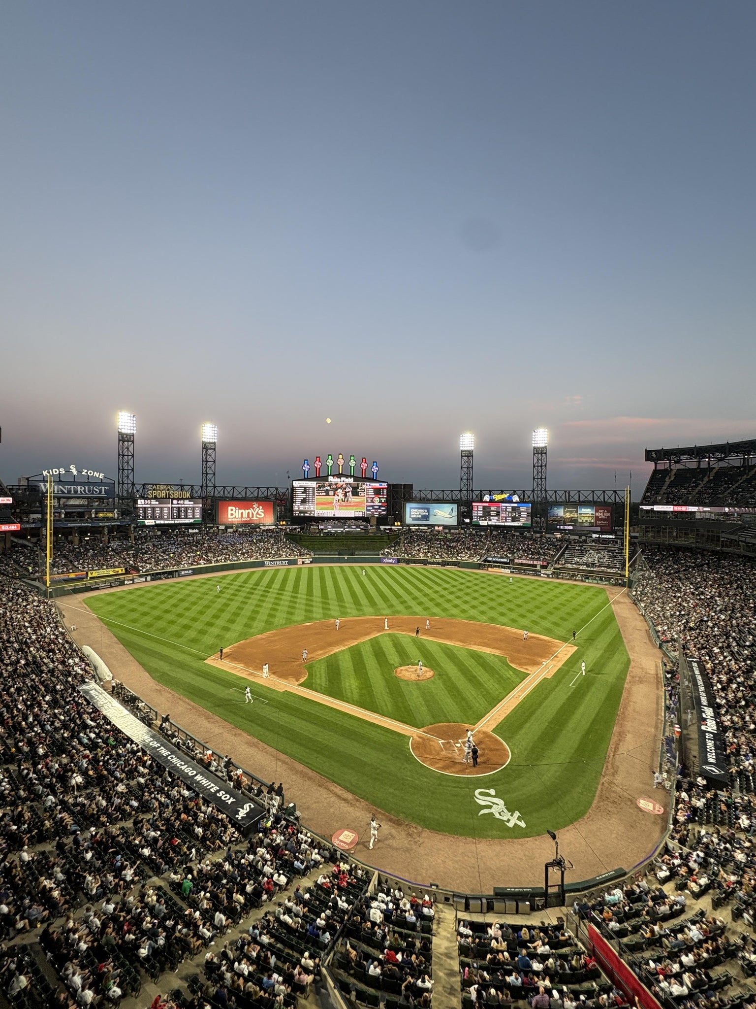 Real Fan View taken from Section 534 at Rate Field by Quinn S