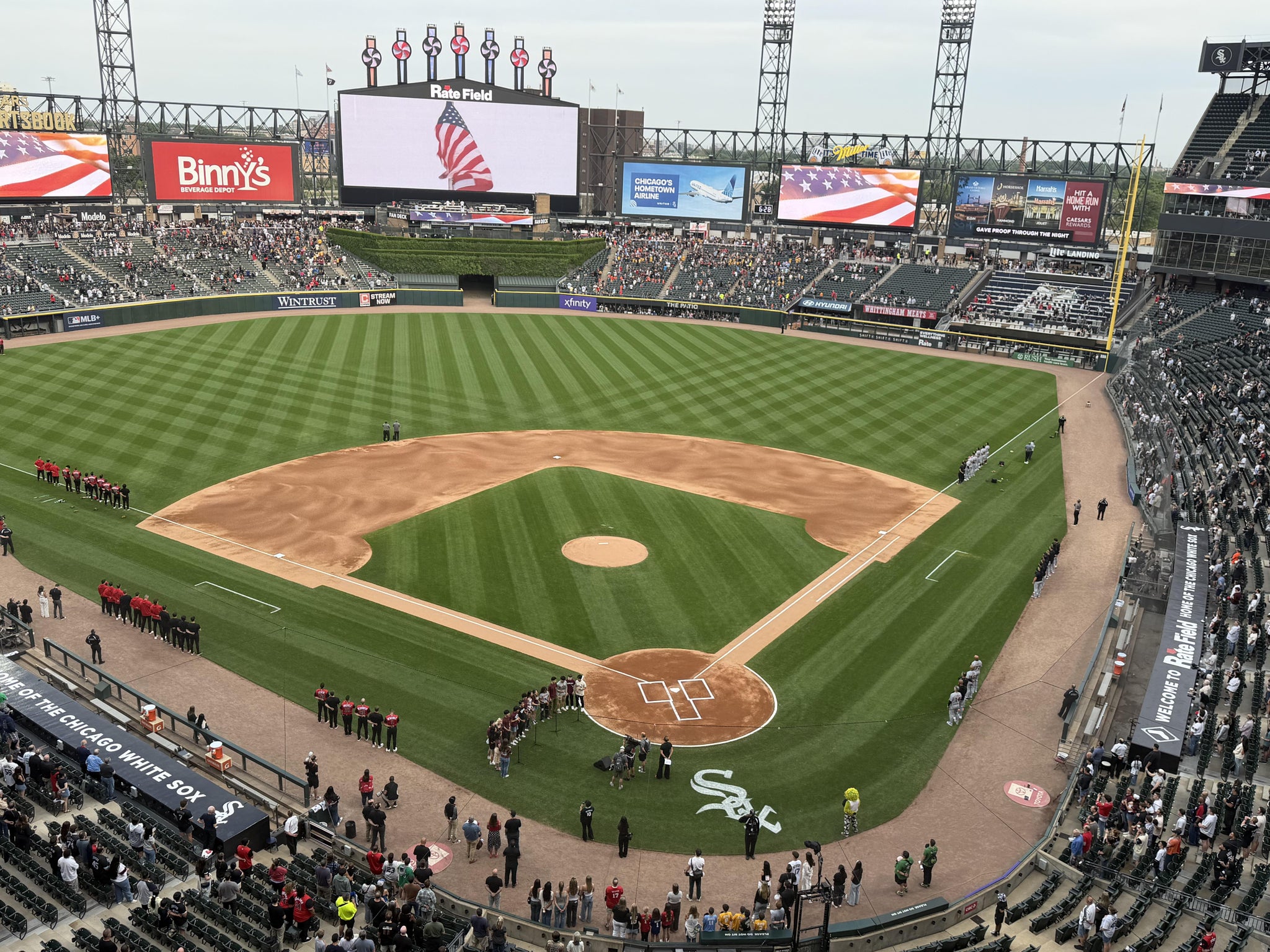 Real Fan View taken from Section 534 at Rate Field by Lynn H
