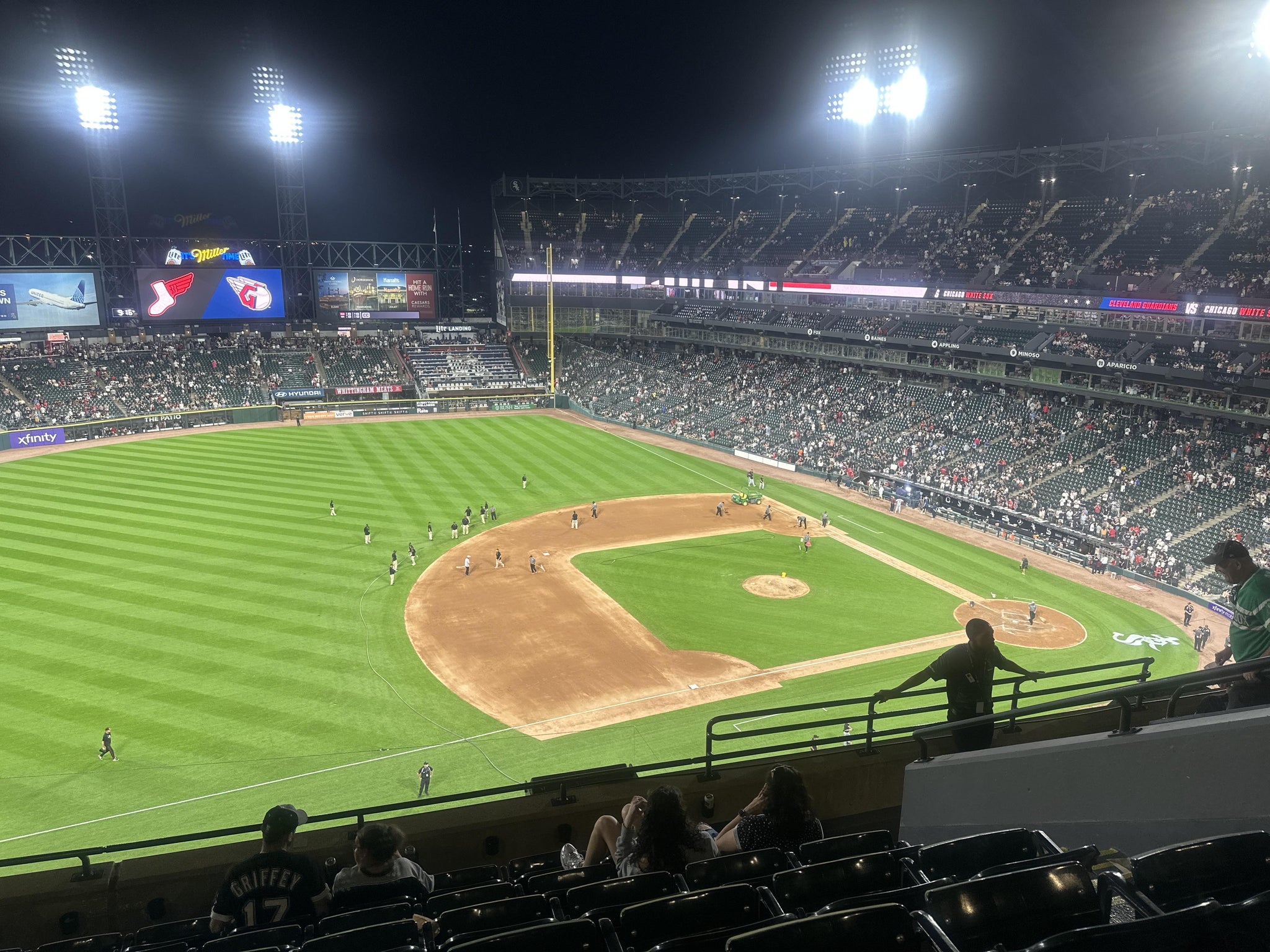 Real Fan View taken from Section 544 at Rate Field by Jack T
