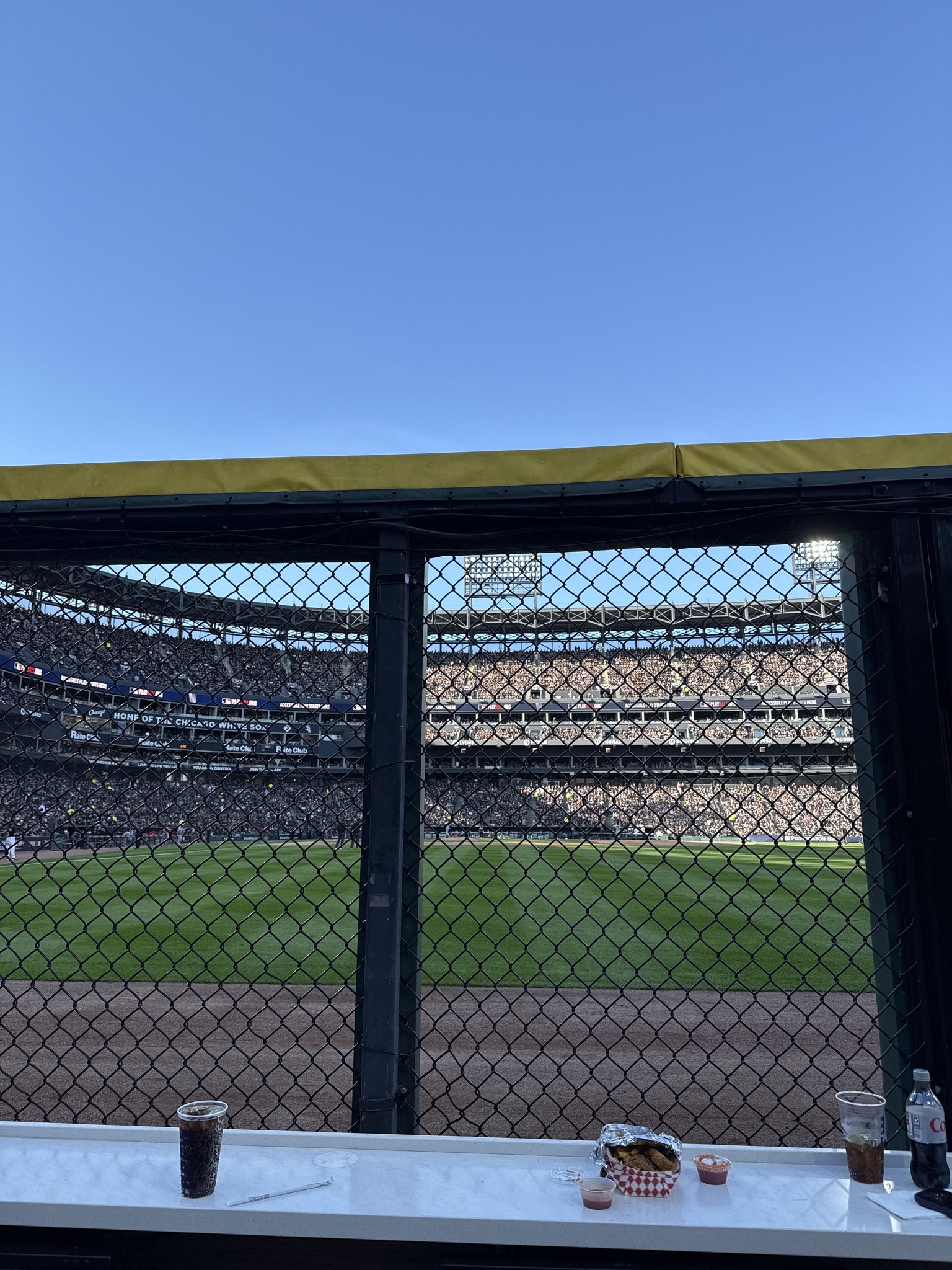 Real Fan View taken from ML SR 2 at Rate Field by Mason E