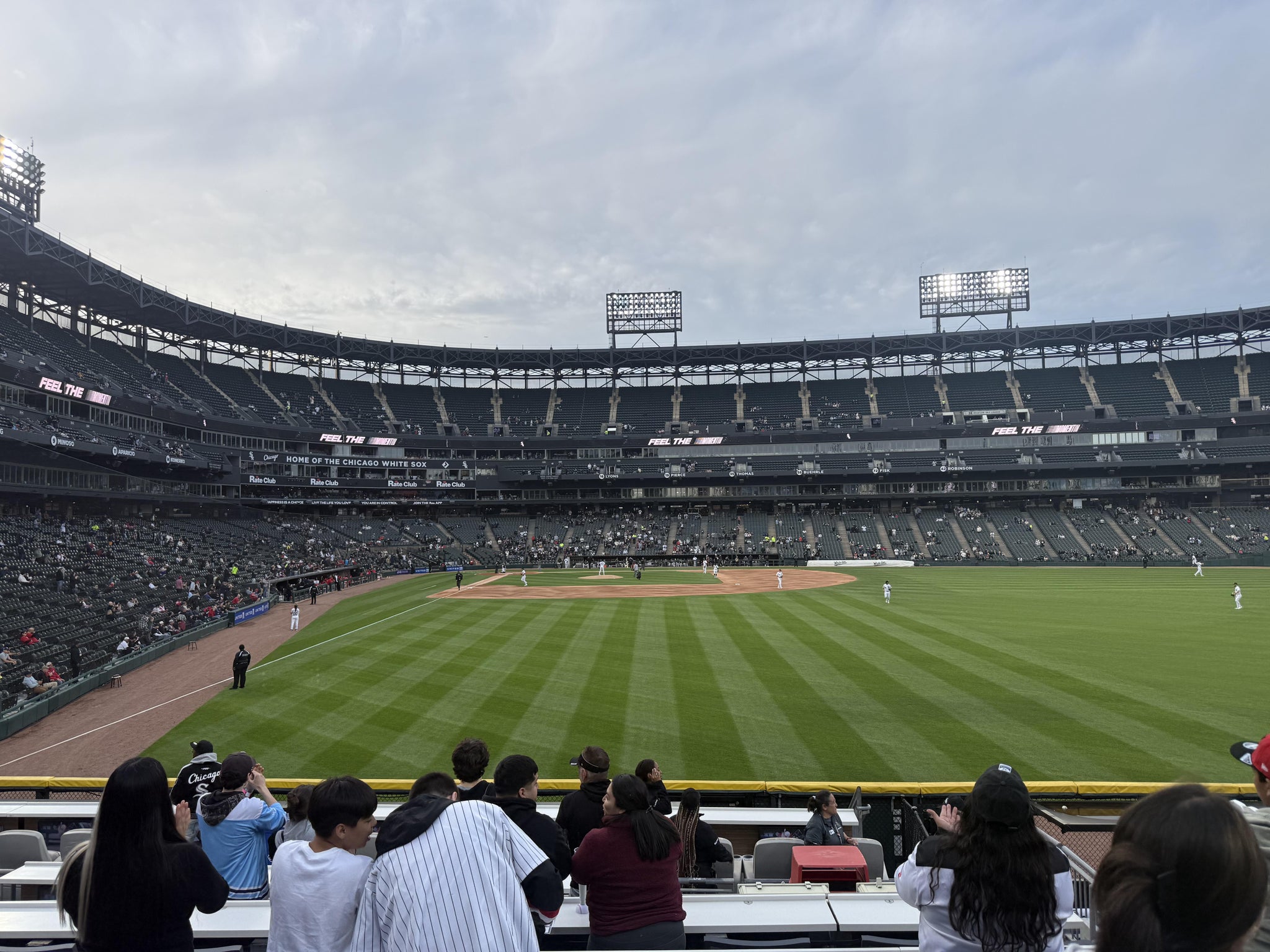 Real Fan View taken from Section ML STN at Rate Field by Brody D