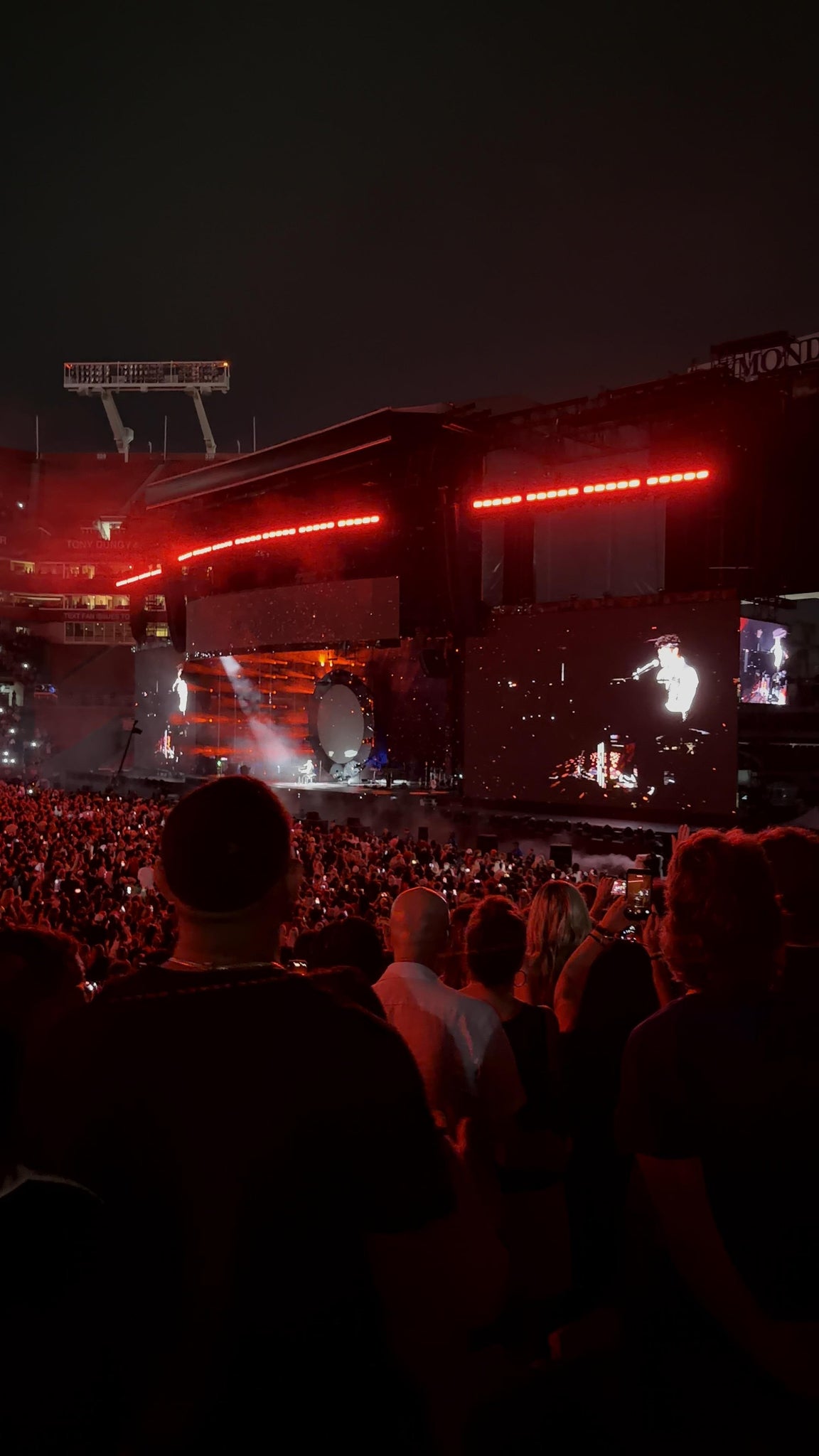 Real Fan View taken from Section 112 at Raymond James Stadium by Stephanie R