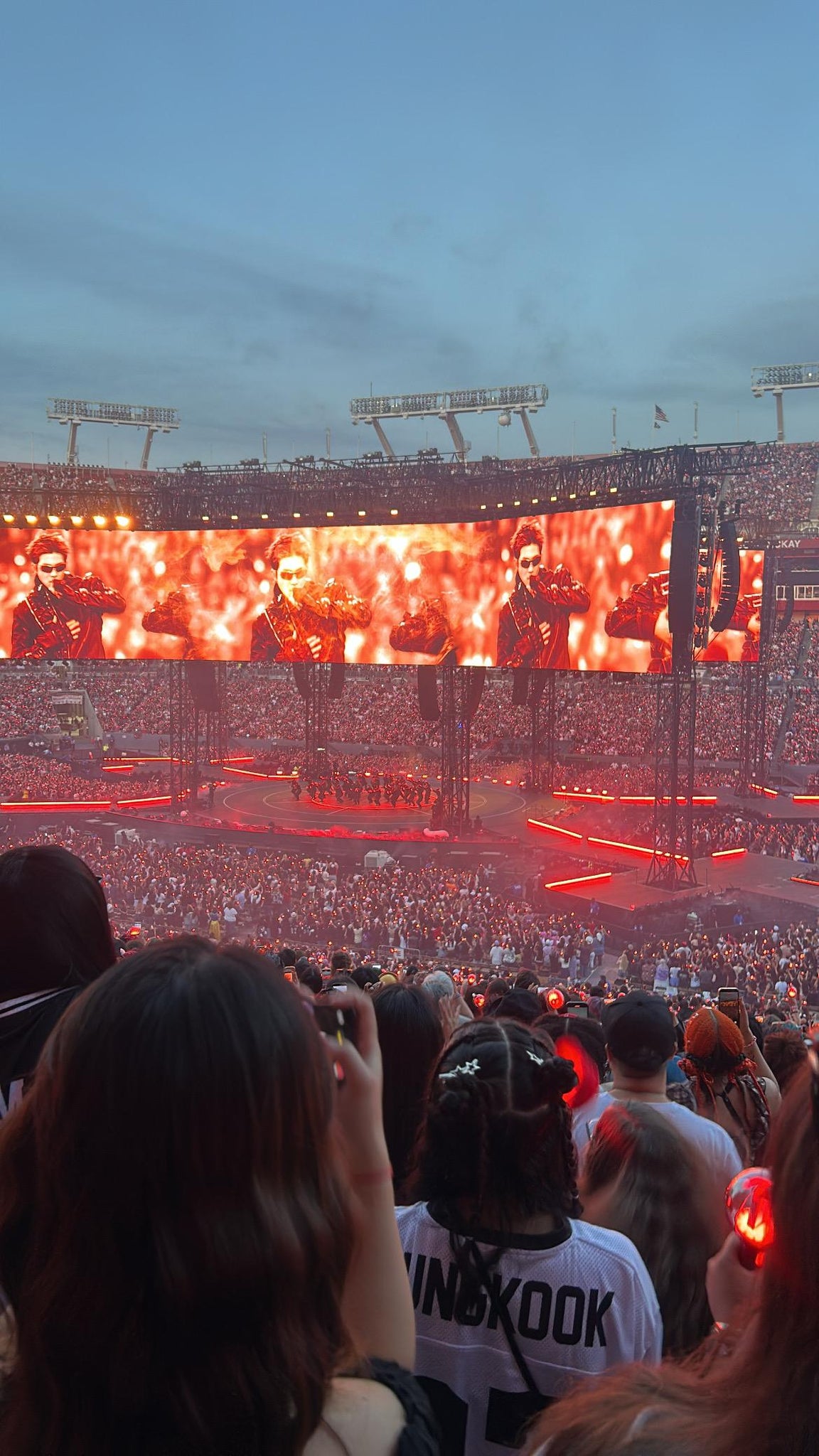 Real Fan View taken from Section 213 at Raymond James Stadium by Aude H