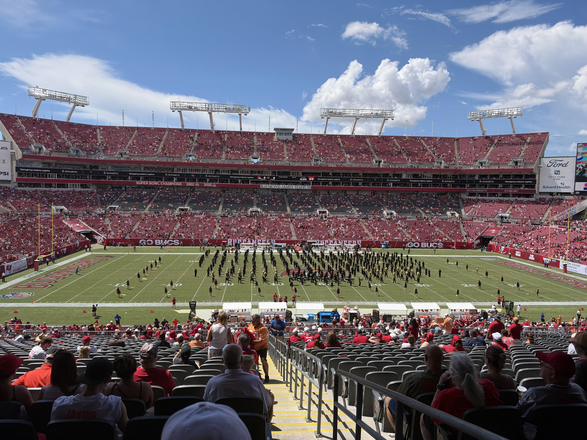 Real Fan View taken from Section 234 at Raymond James Stadium by Matthew W
