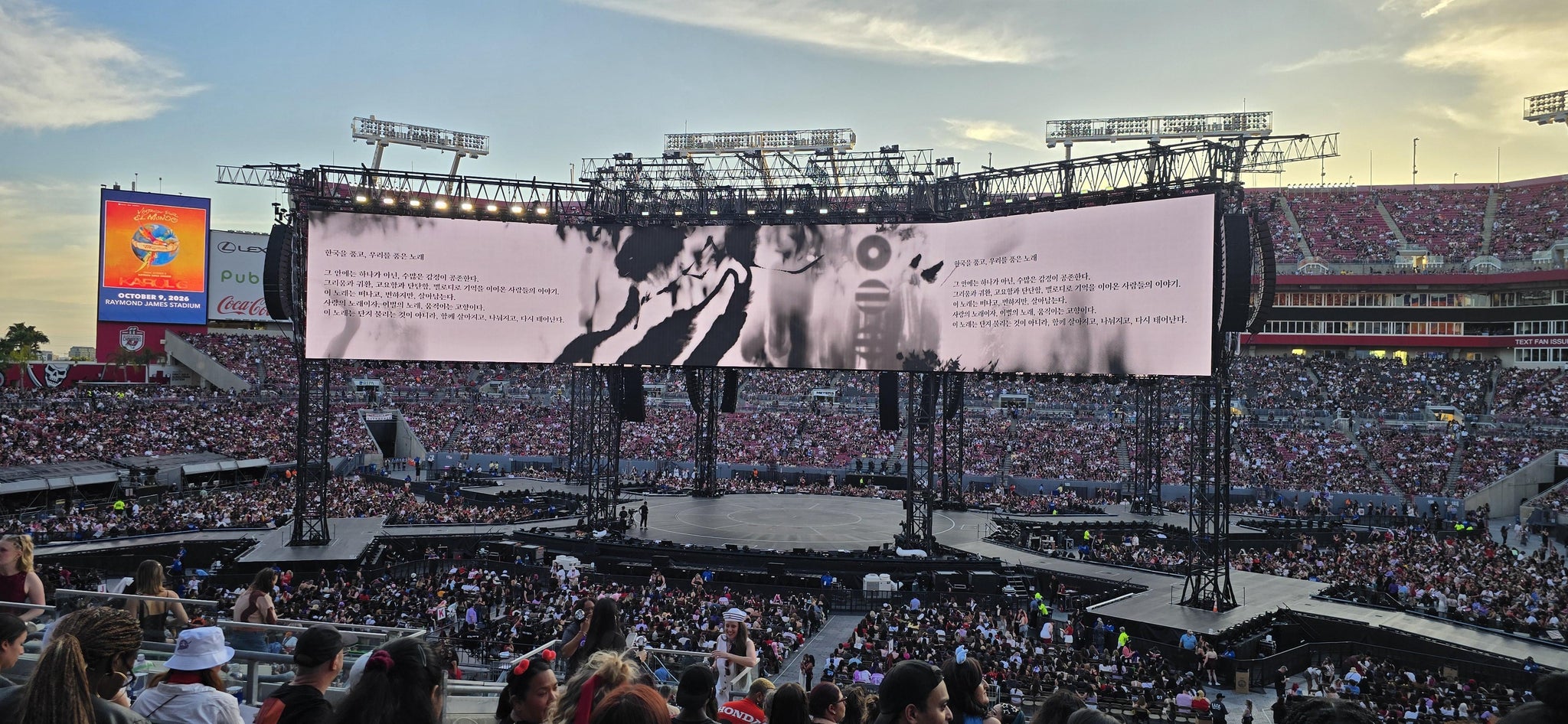 Real Fan View taken from Section 237 at Raymond James Stadium by Elizabeth C
