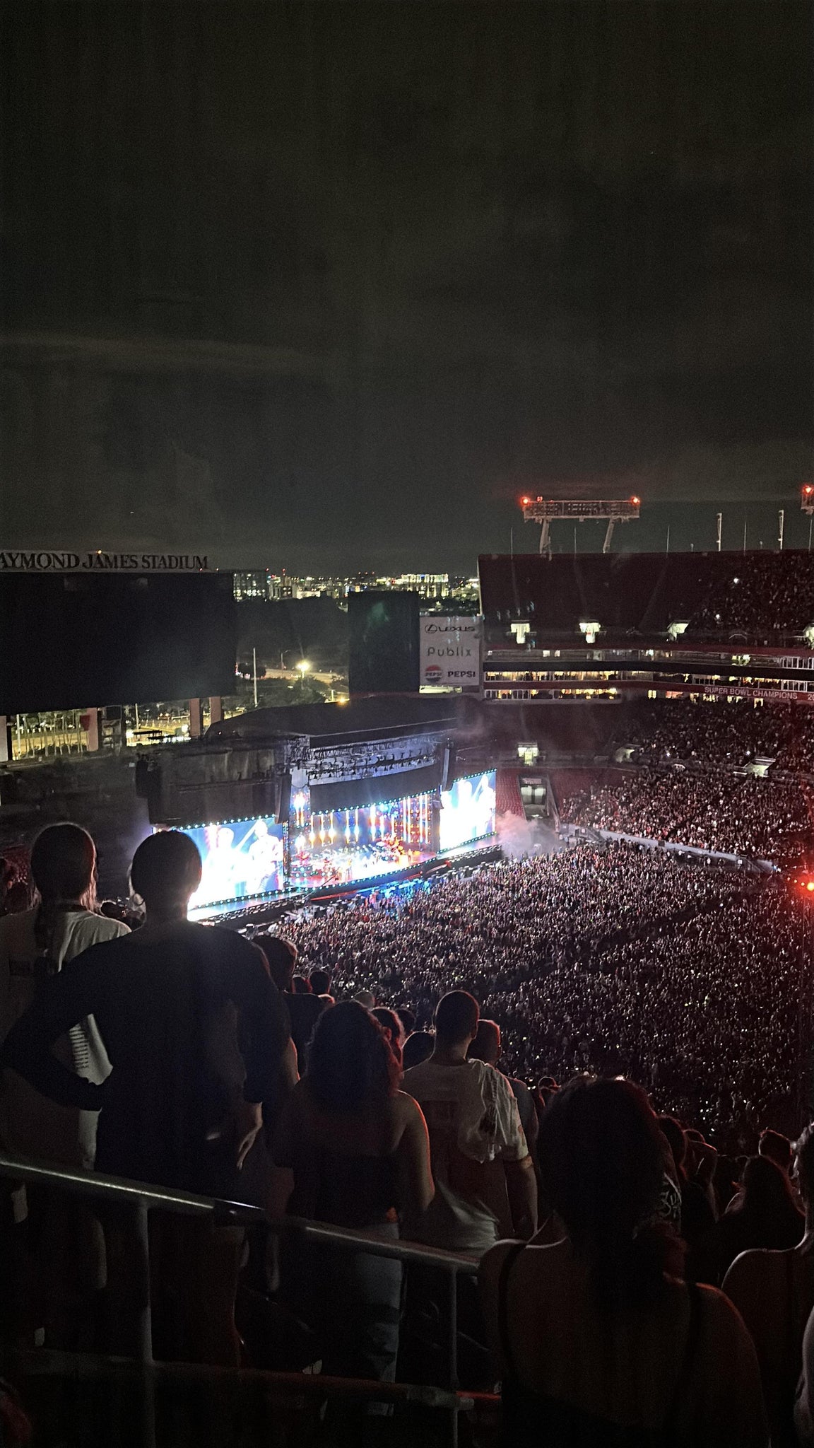 Real Fan View taken from Section 340 at Raymond James Stadium by Princess R