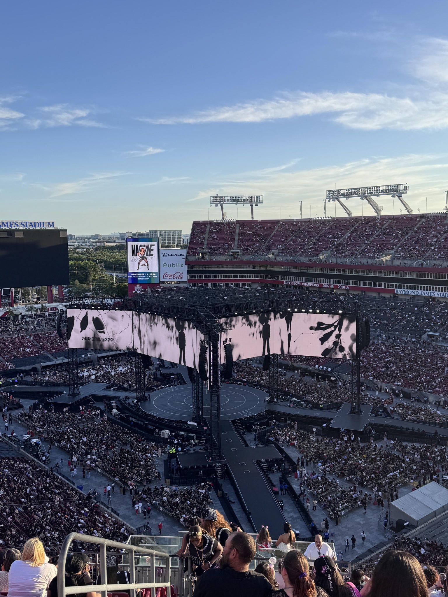 Real Fan View taken from Section 343 at Raymond James Stadium by Danaika C