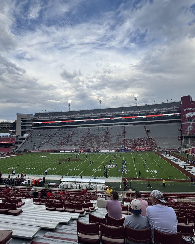 Arkansas Razorback Photos Razorback Stadium - Section 102 Seat View | SeatGeek
