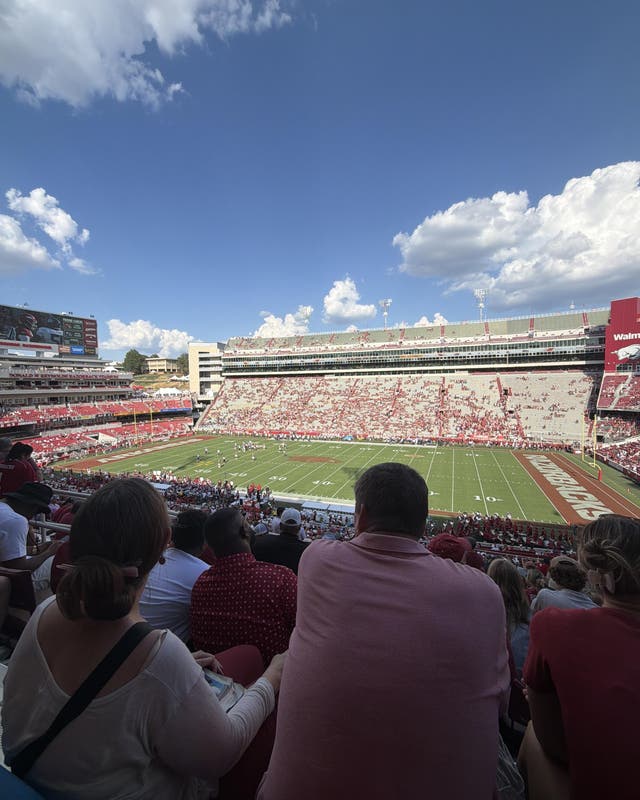 Arkansas Razorback Photos Razorback Stadium - Section 102 Seat View | SeatGeek