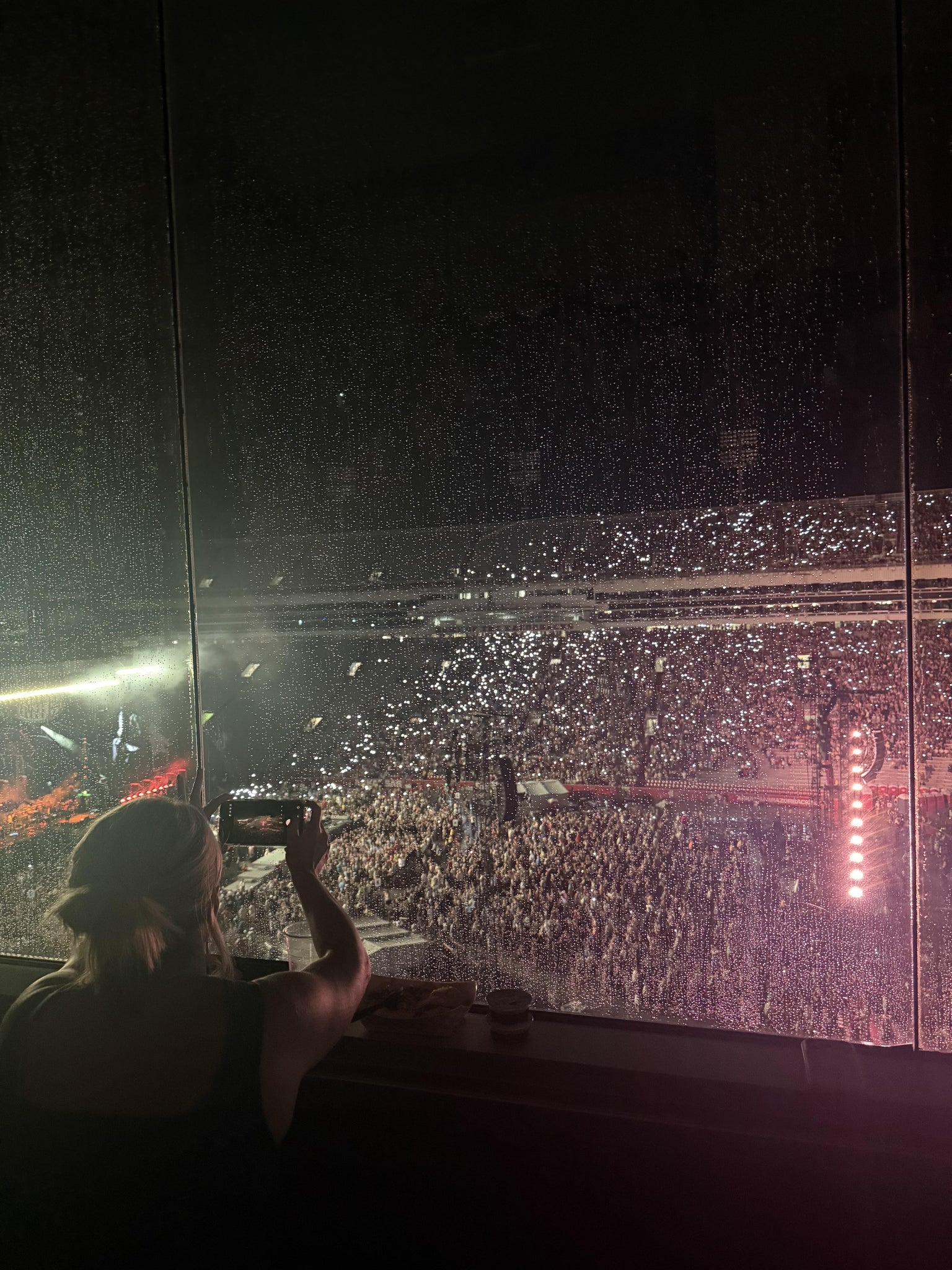 Real Fan View taken from Section 333 at Razorback Stadium by Lisa L