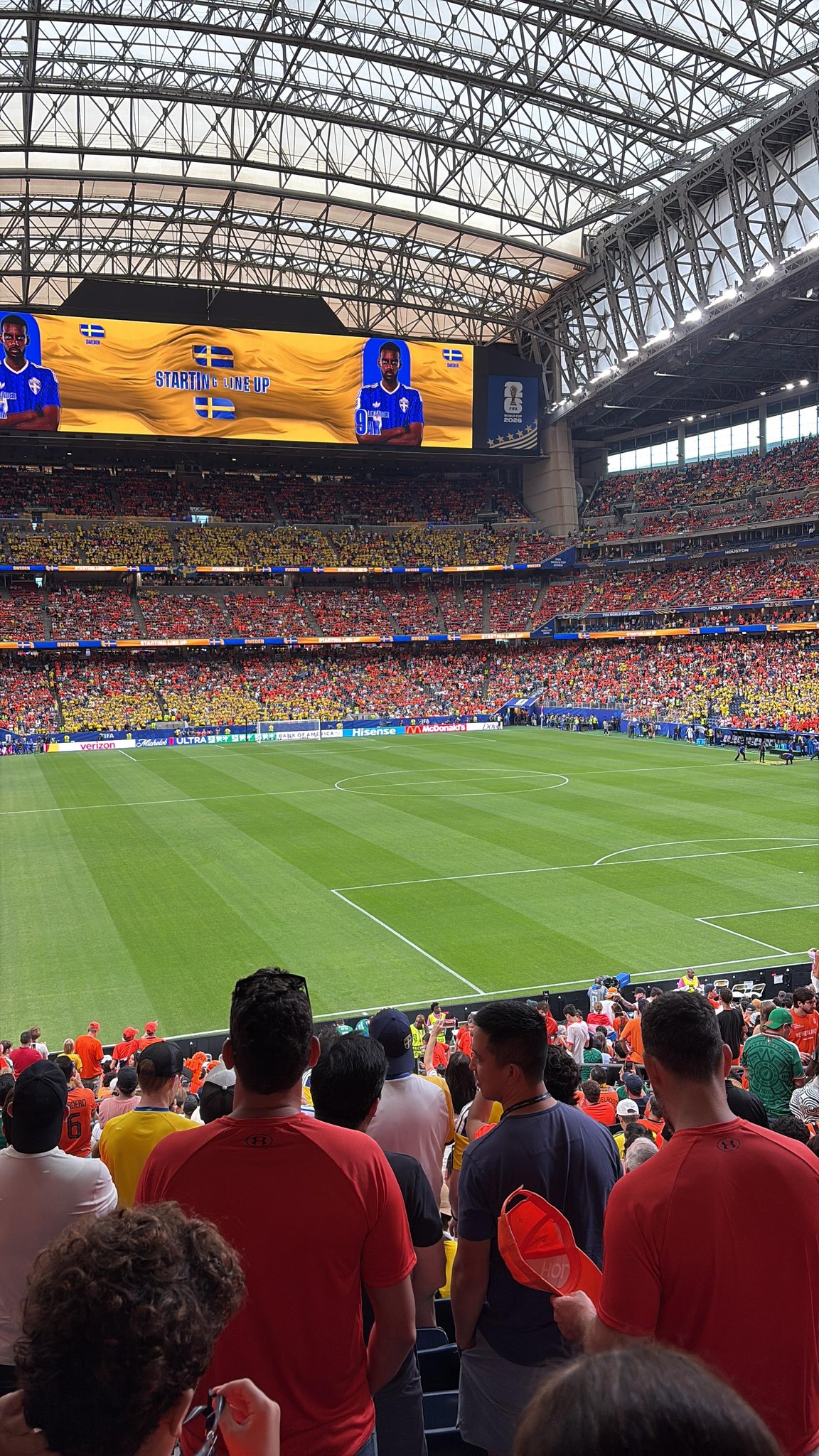 Real Fan View taken from Section 119 at Reliant Stadium by Raul C