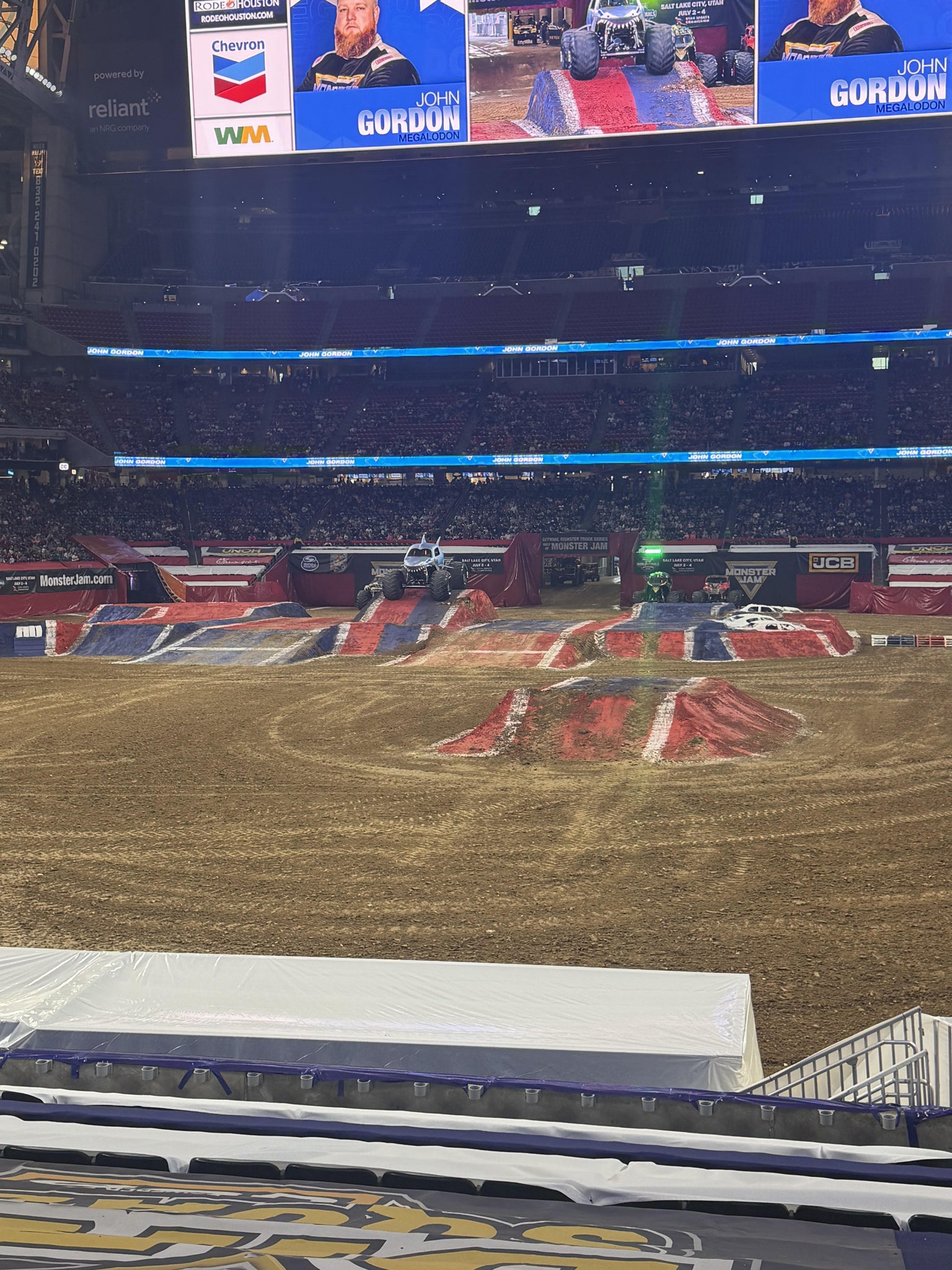 Real Fan View taken from Section 135 at Reliant Stadium by Nathan A