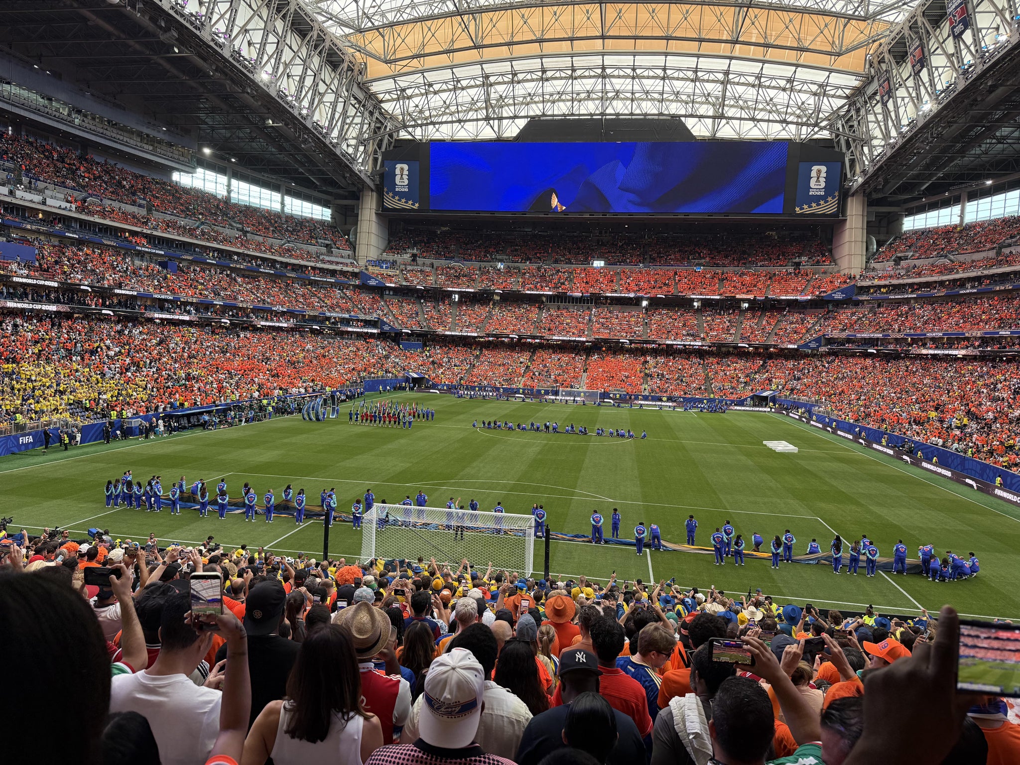 Real Fan View taken from Section 136 at Reliant Stadium by Marcelo L